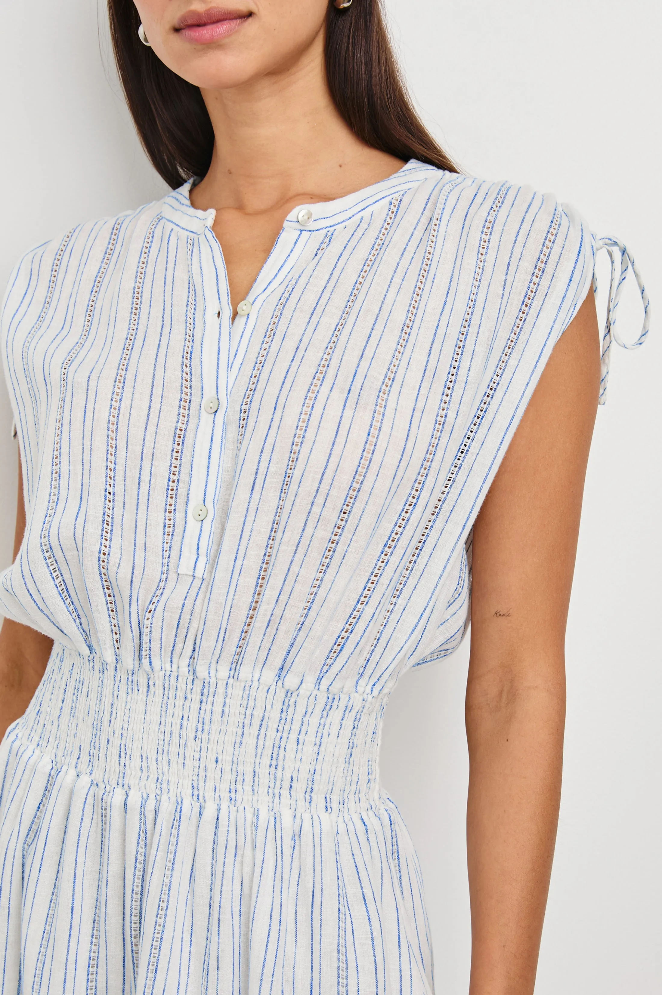 SAMINA DRESS - SONOMA STRIPE Rails