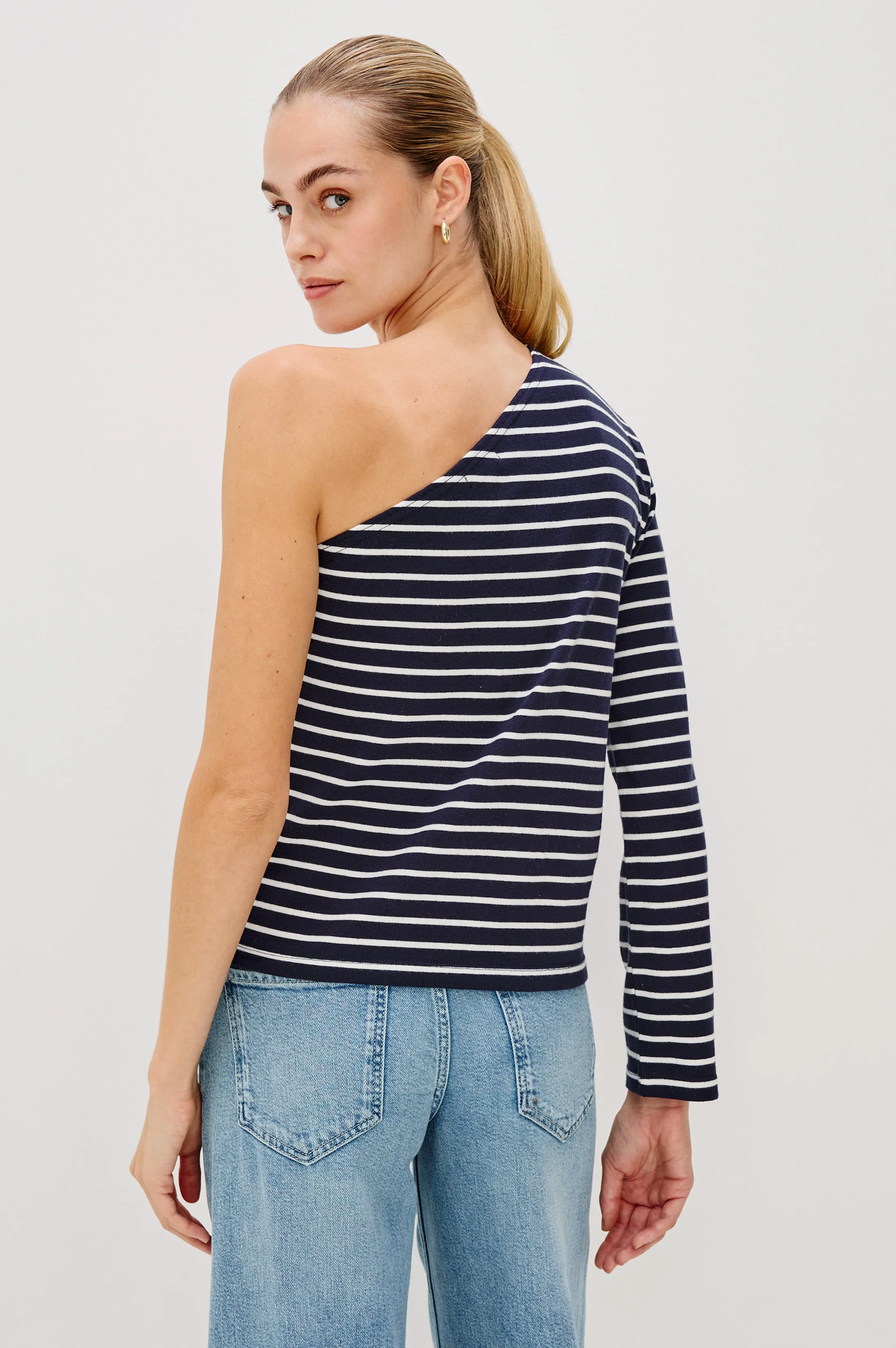 SARA TOP - NAUTICAL STRIPE Rails