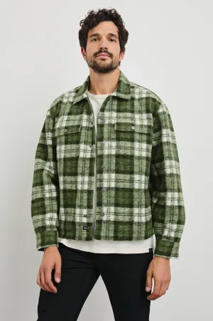 SAXON JACKET - GREEN MIST Rails