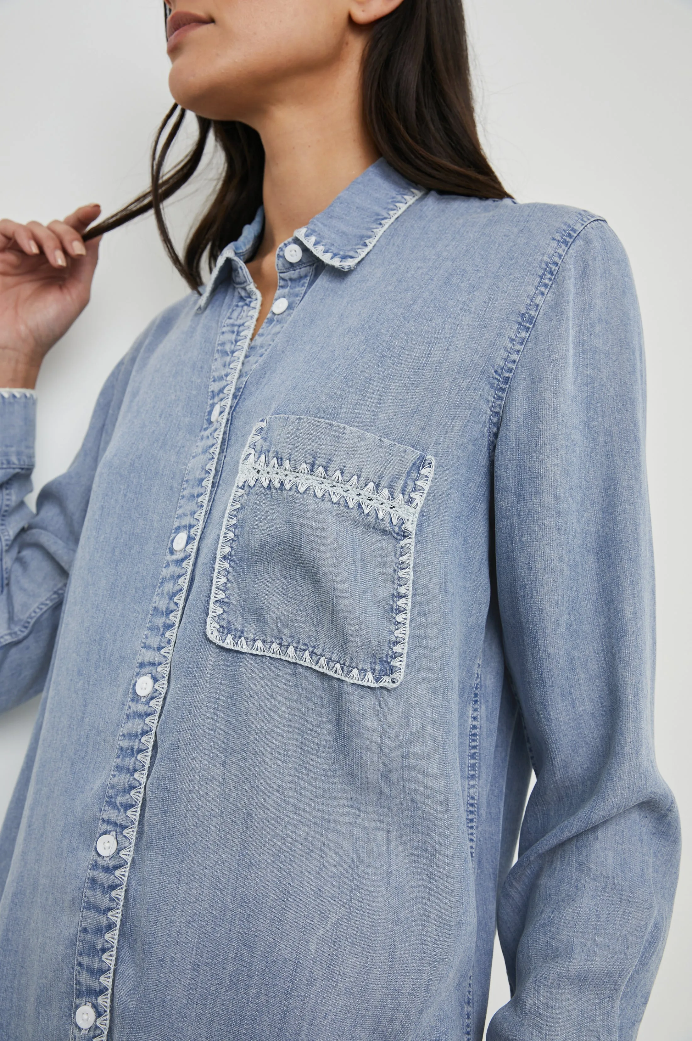 SAYA SHIRT - CLOUD WASH Rails