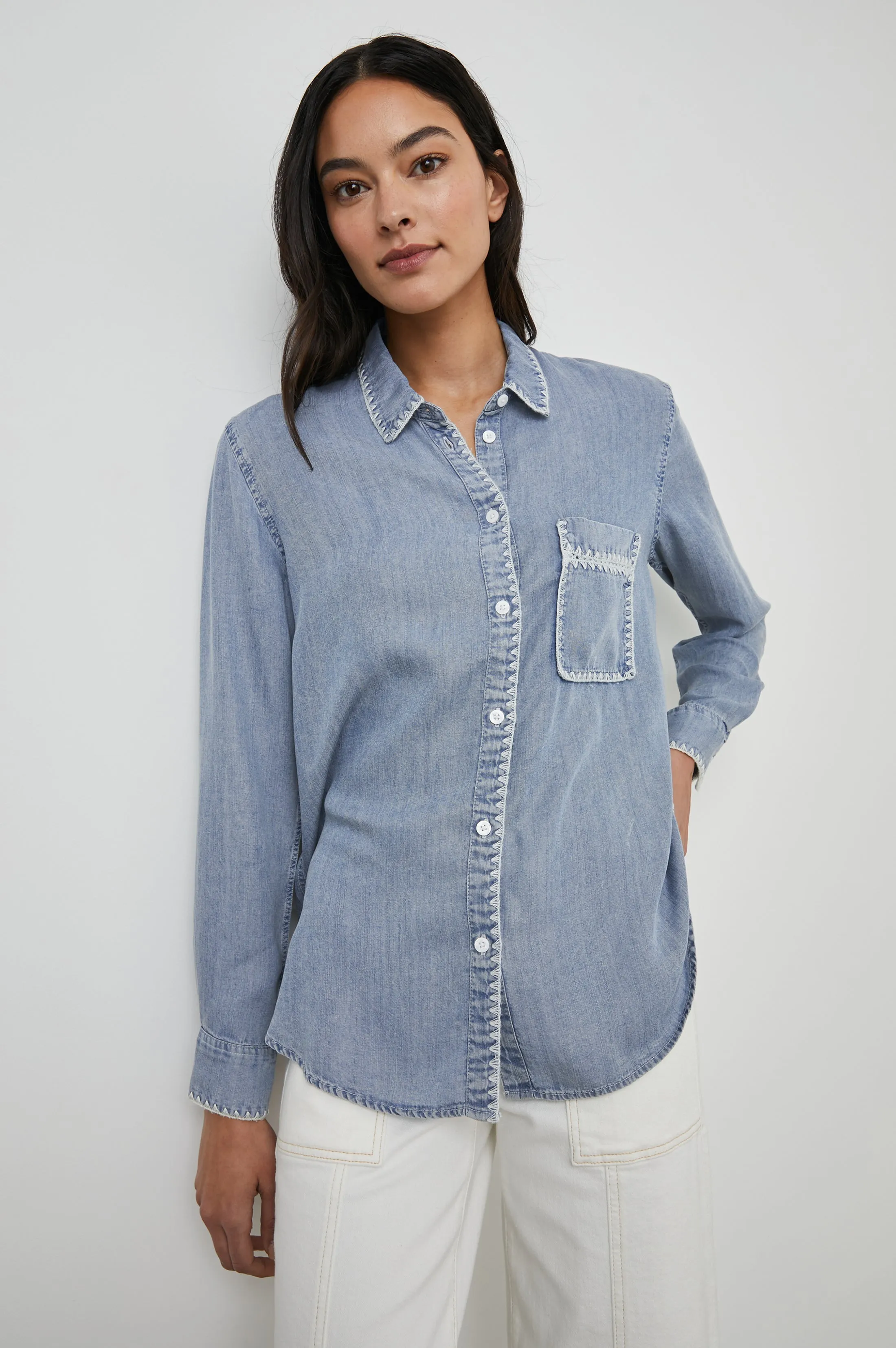 SAYA SHIRT - CLOUD WASH Rails