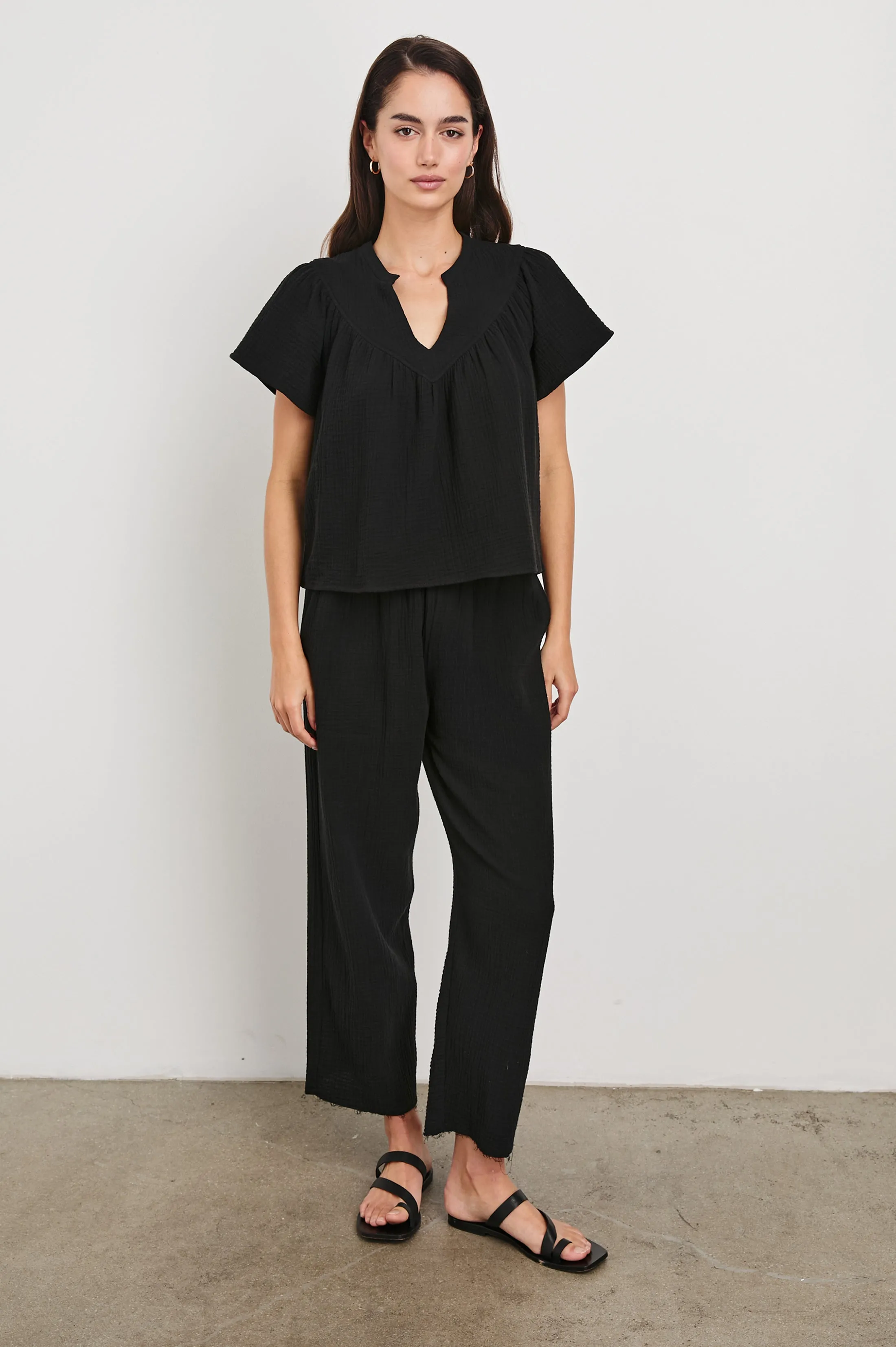 SAYER SHIRT - BLACK Rails