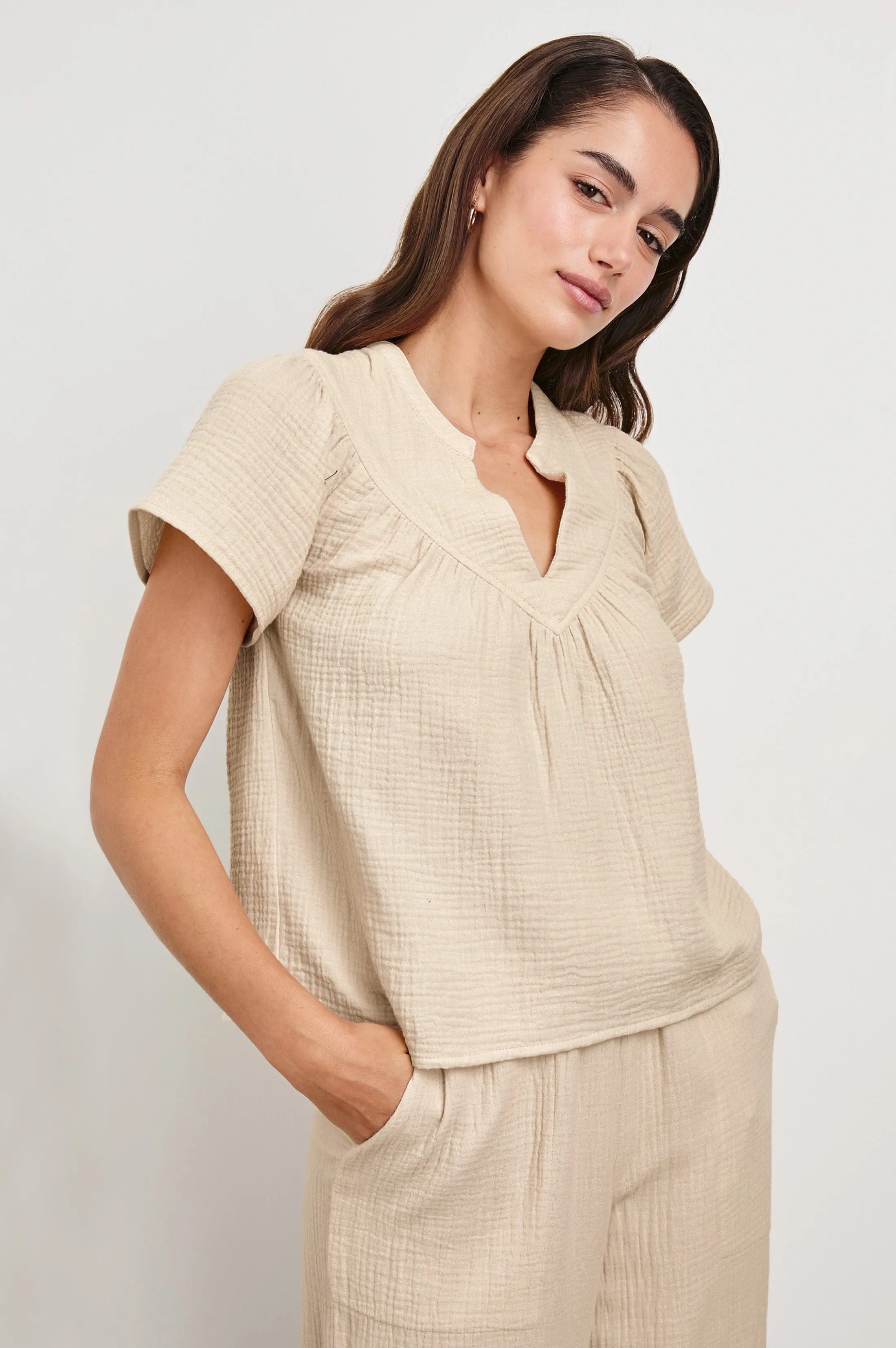 SAYER SHIRT - FLAX Rails