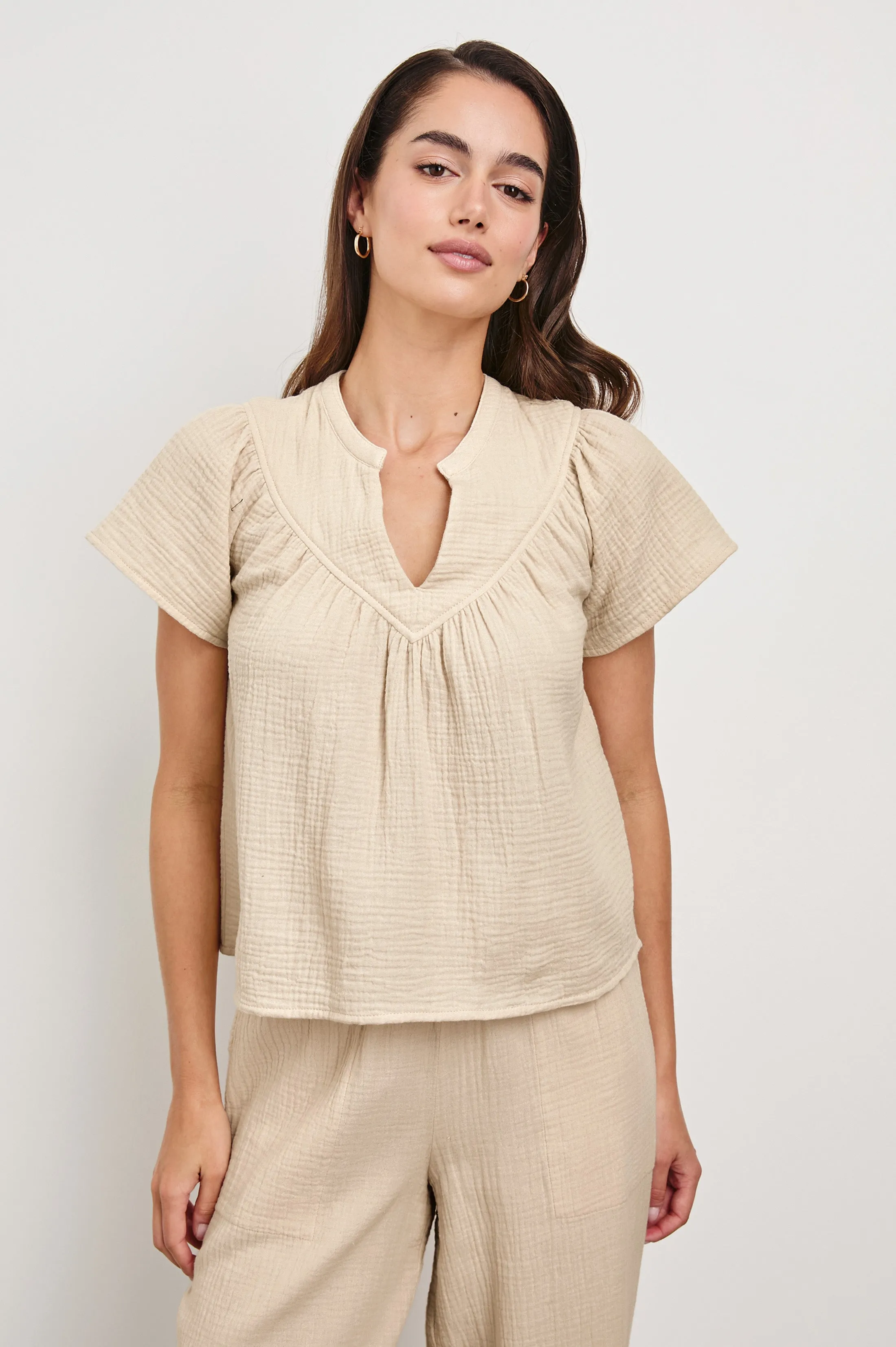 SAYER SHIRT - FLAX Rails