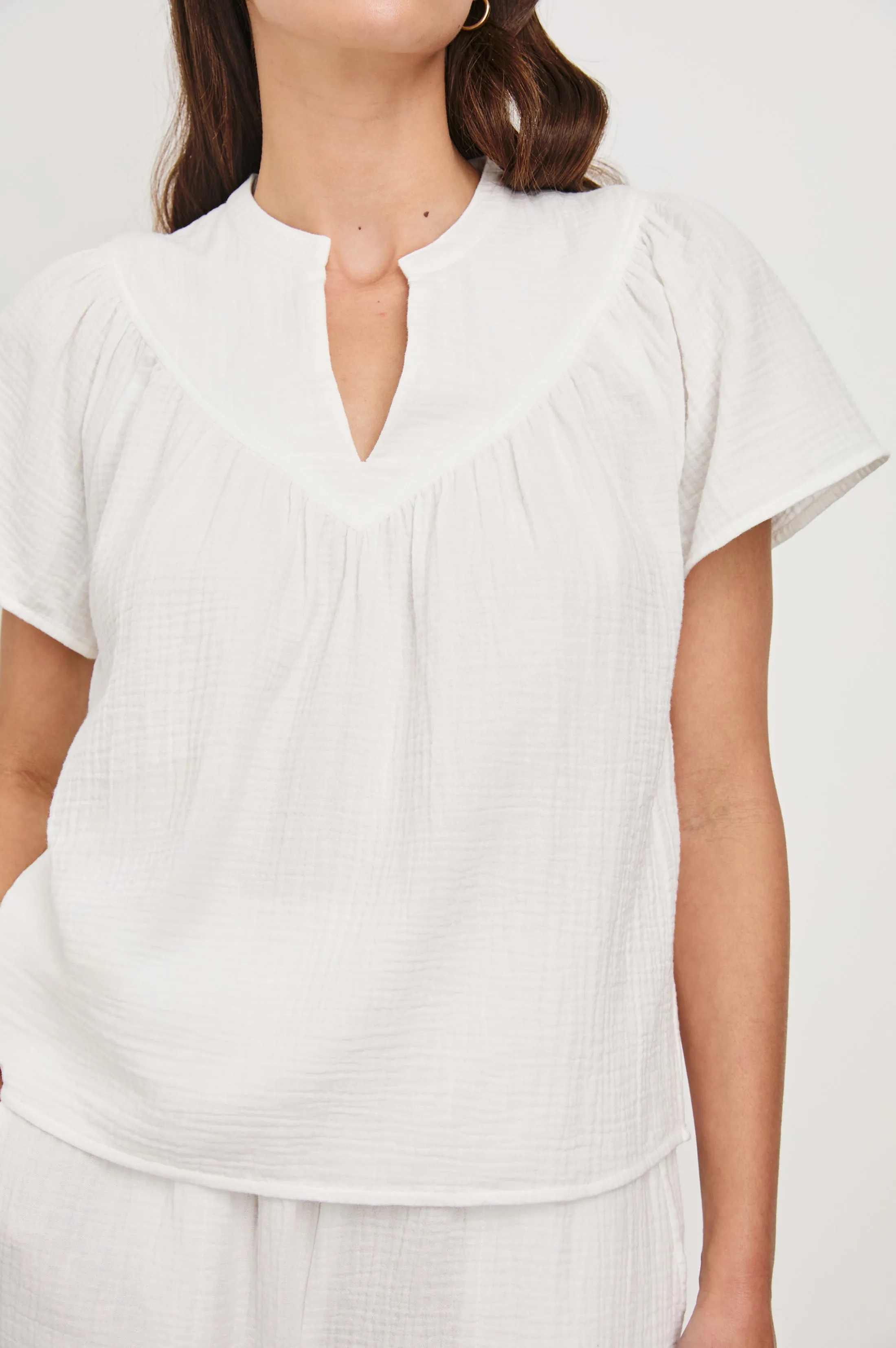 SAYER SHIRT - WHITE Rails