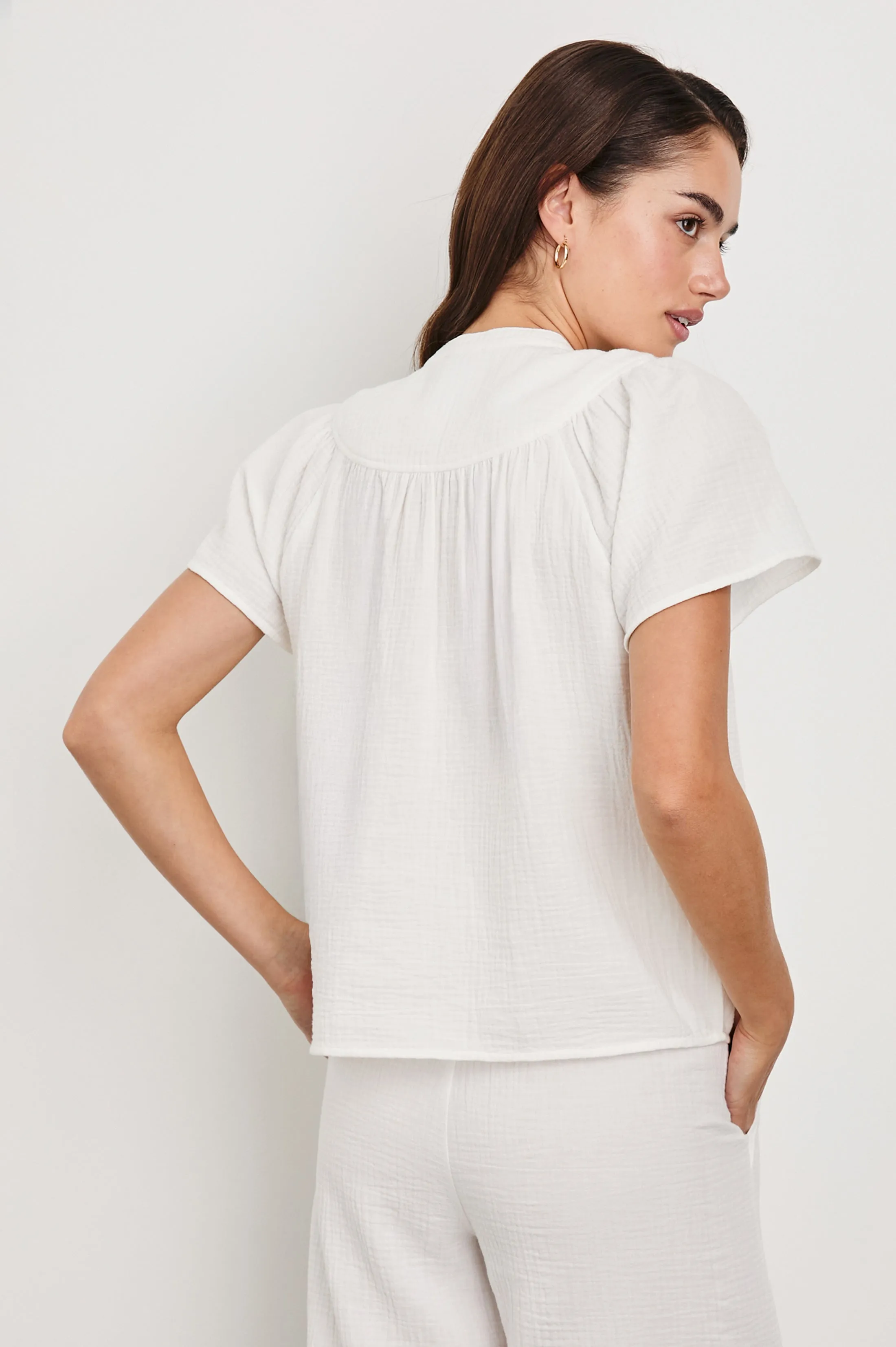 SAYER SHIRT - WHITE Rails