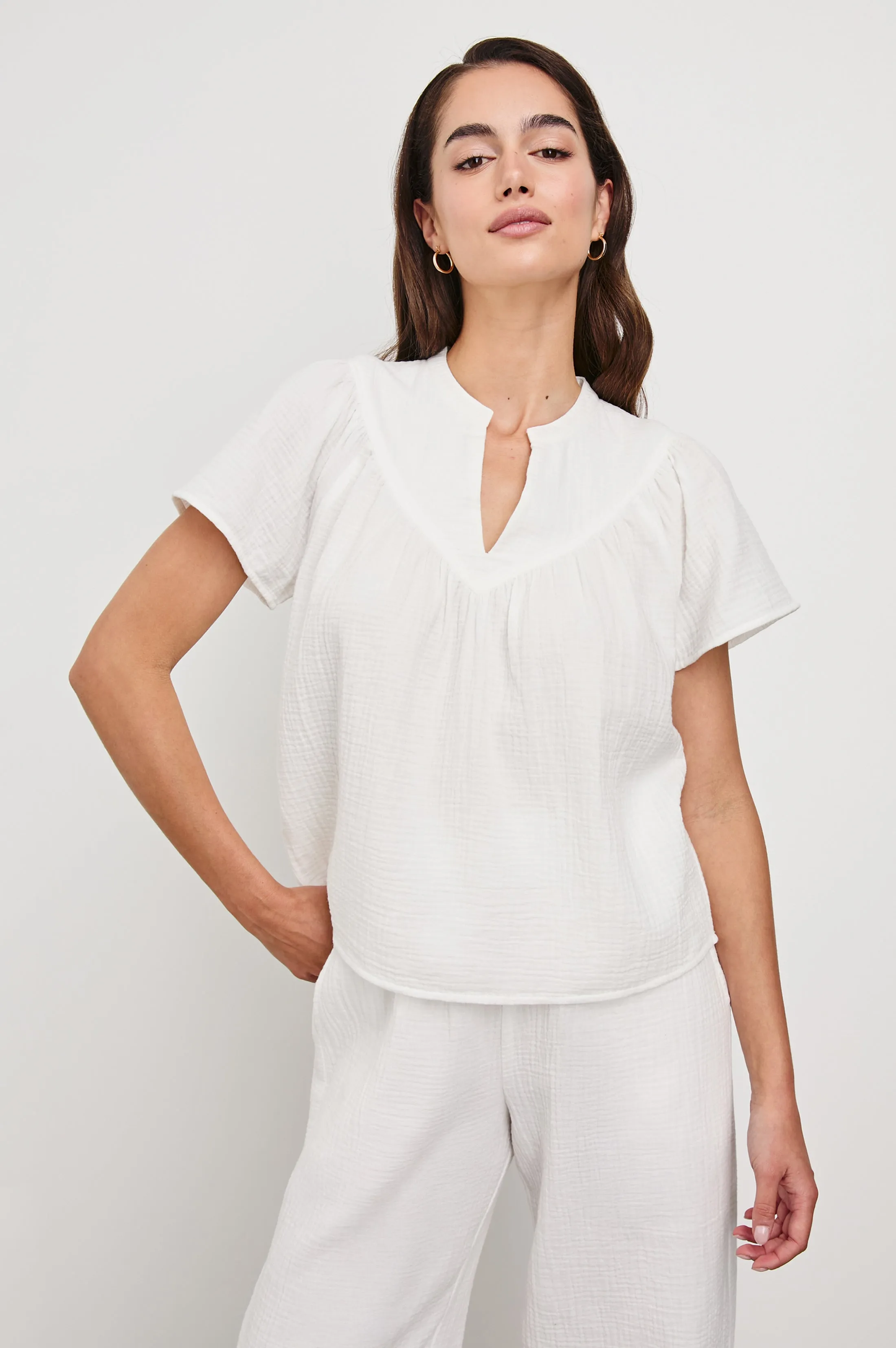 SAYER SHIRT - WHITE Rails