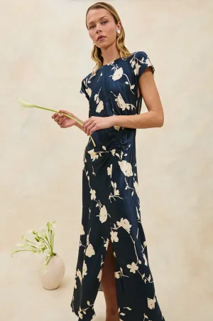 SERENITY DRESS - MIDNIGHT ROSES Rails