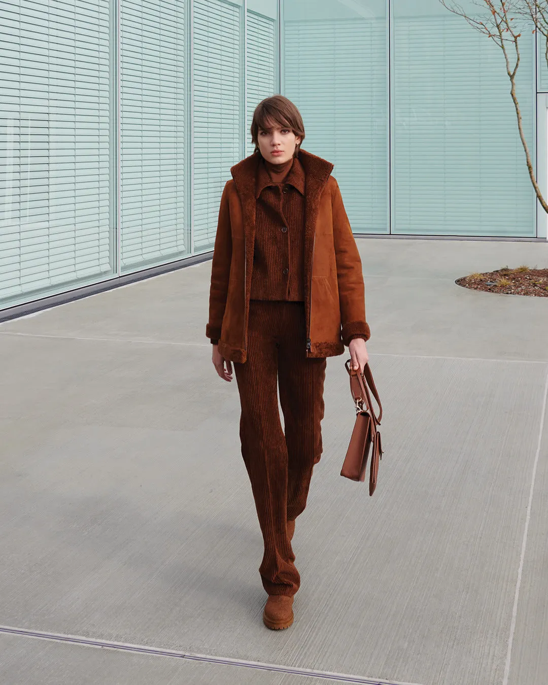 Shearling Jacket Akris