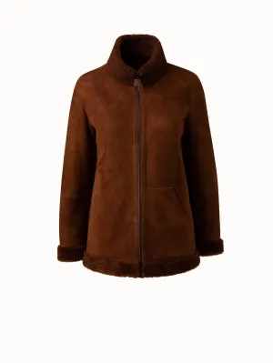 Shearling Jacket Akris