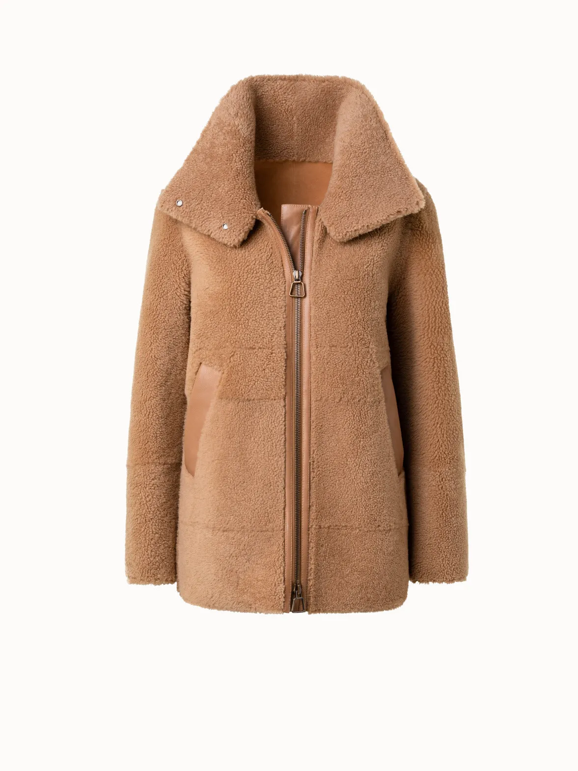 Shearling Jacket Akris