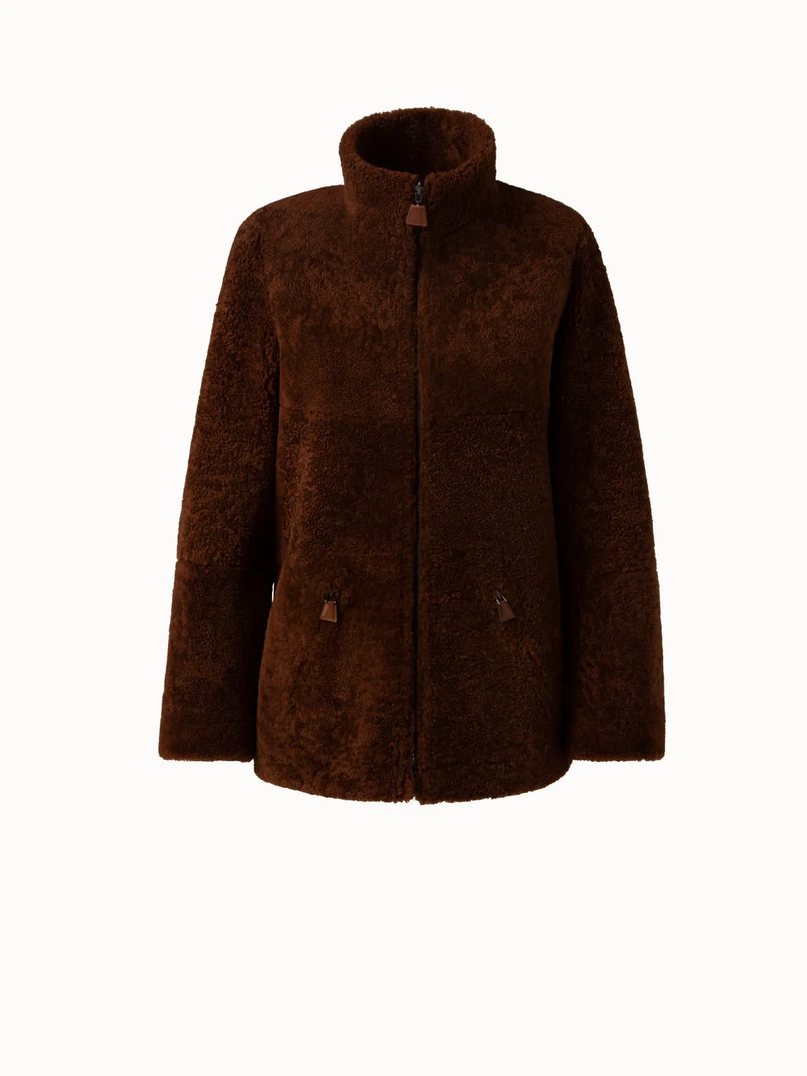 Shearling Jacket Akris