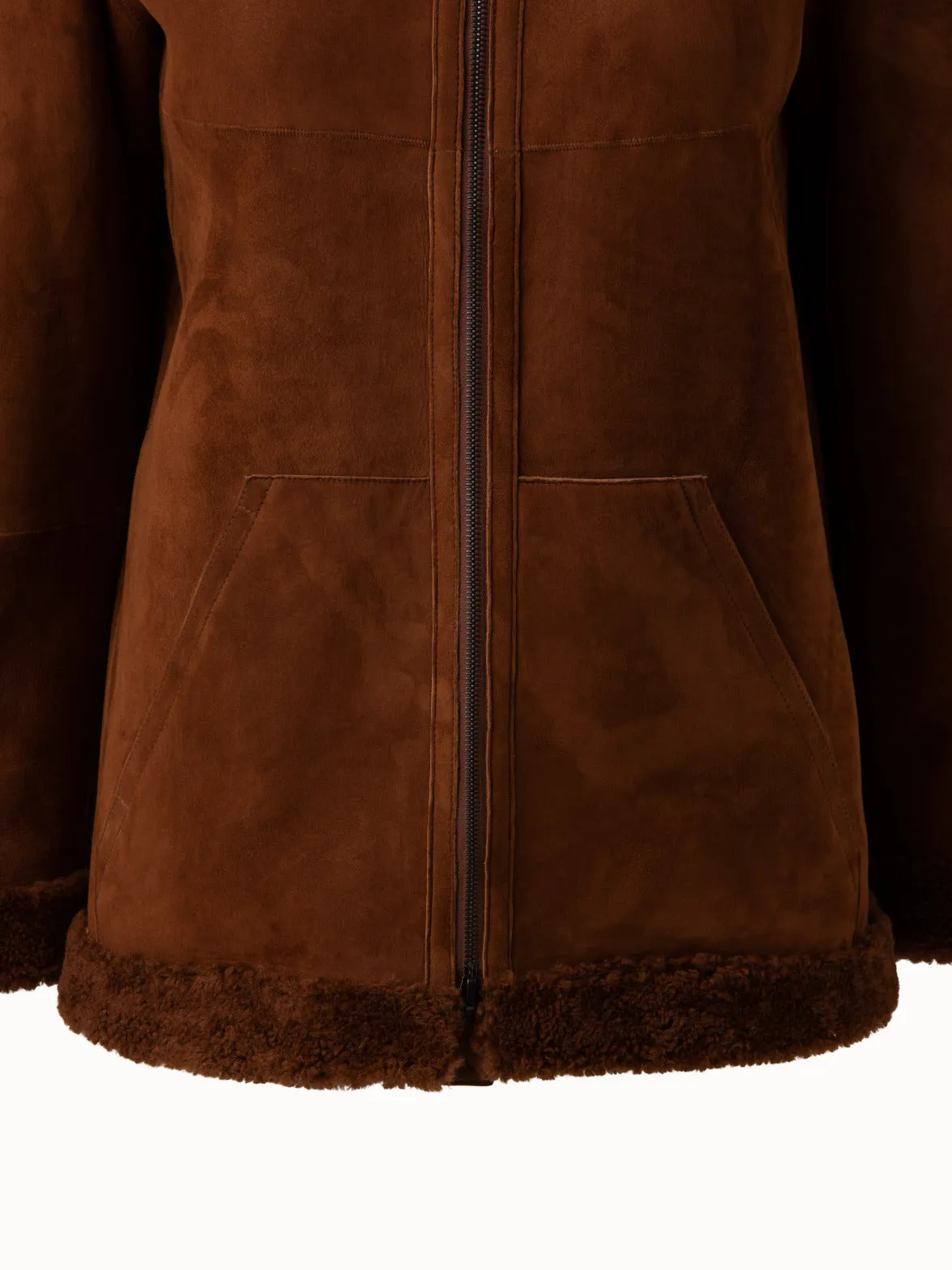 Shearling Jacket Akris