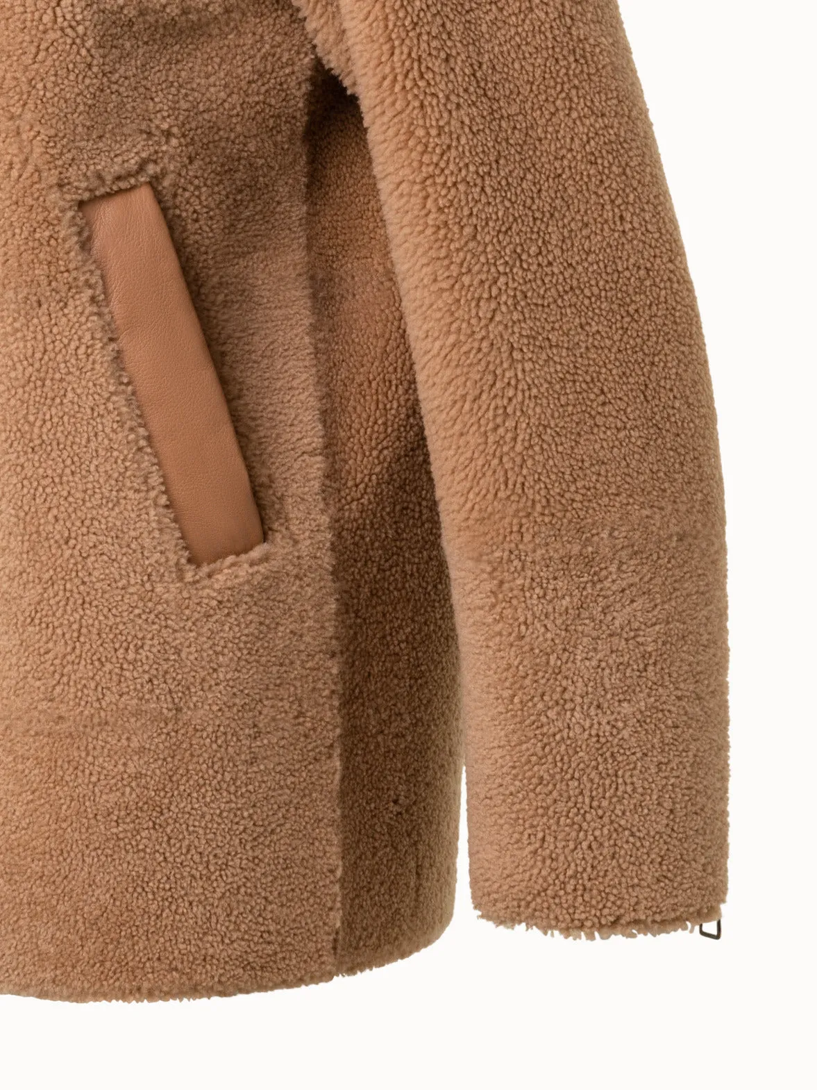 Shearling Jacket Akris