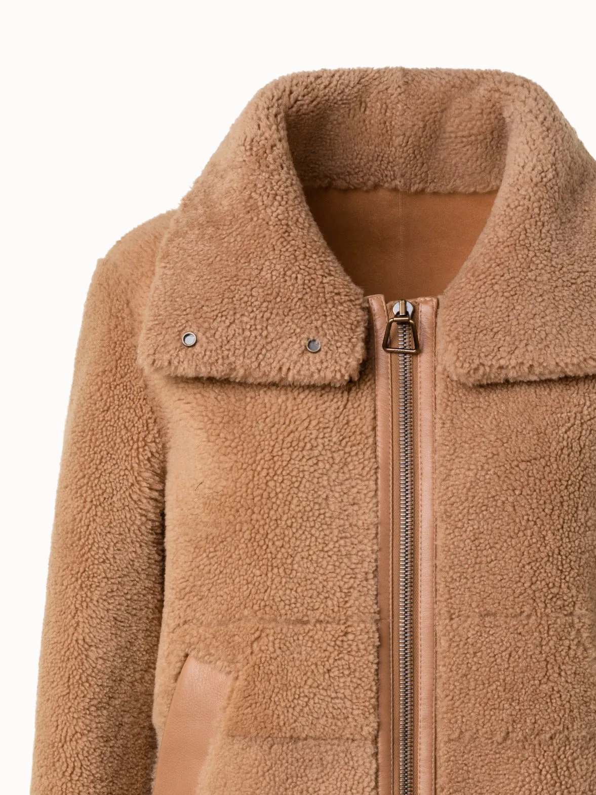 Shearling Jacket Akris