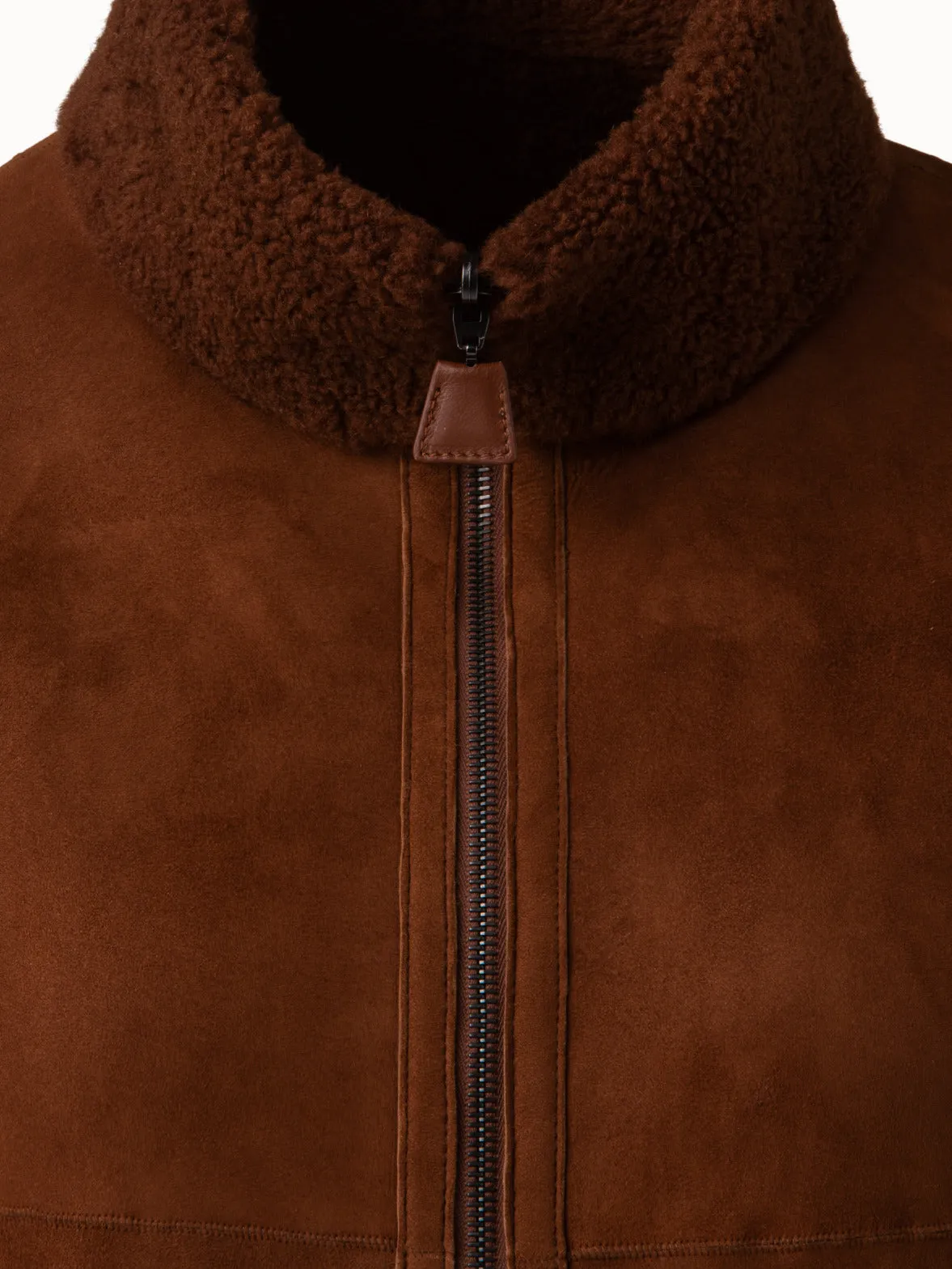 Shearling Jacket Akris