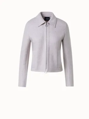 Short Jacket in 100% Cashmere Akris