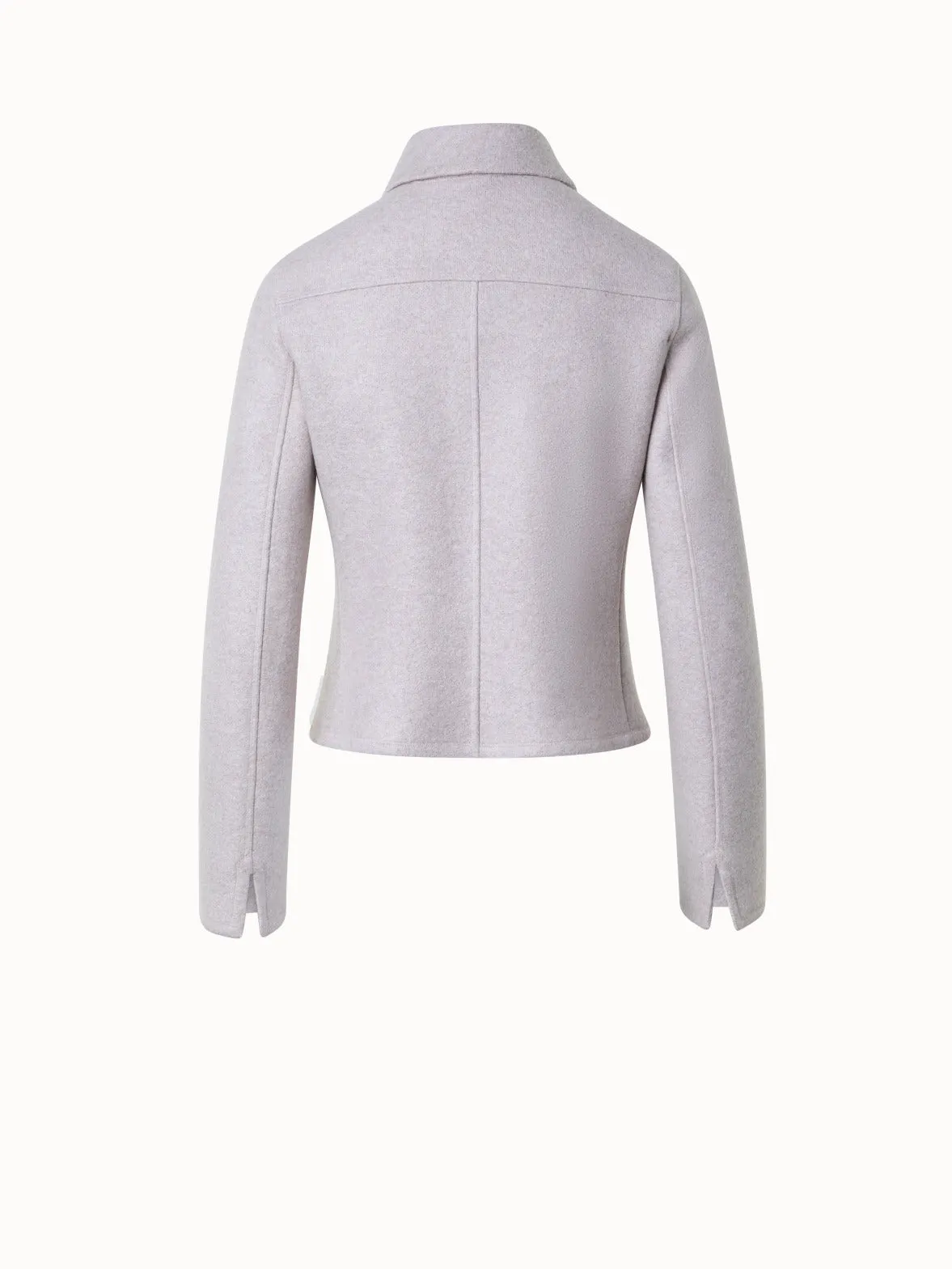 Short Jacket in 100% Cashmere Akris