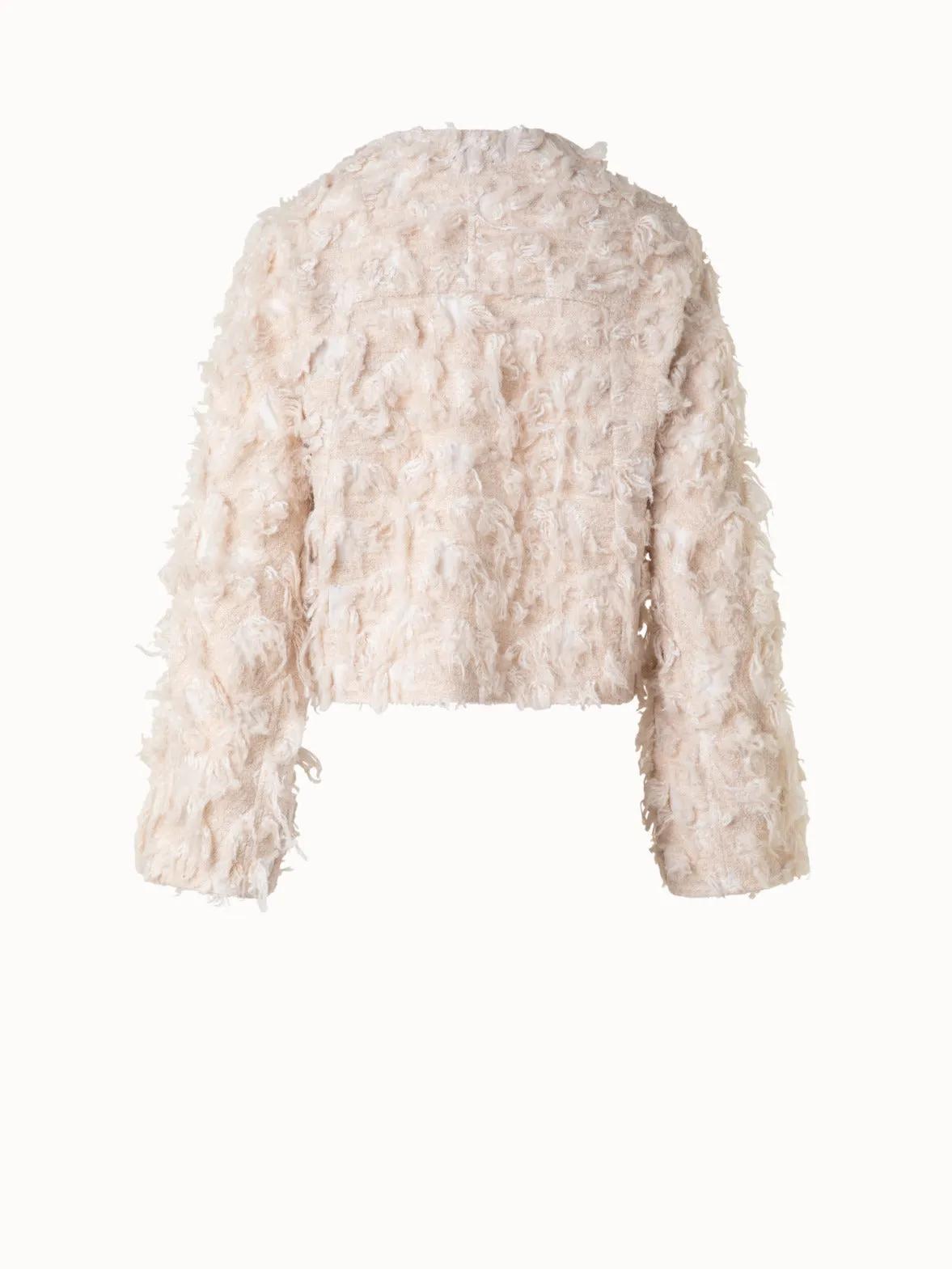 Short Jacket in 3D Jacquard Akris