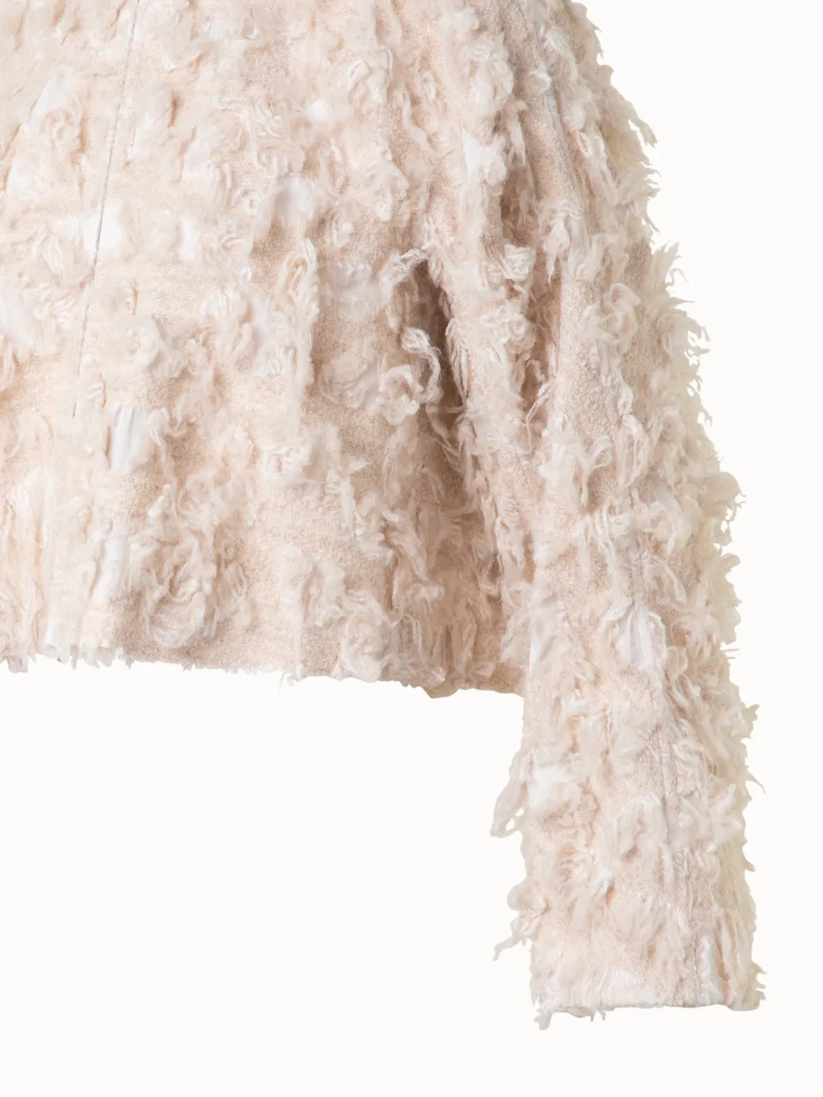 Short Jacket in 3D Jacquard Akris