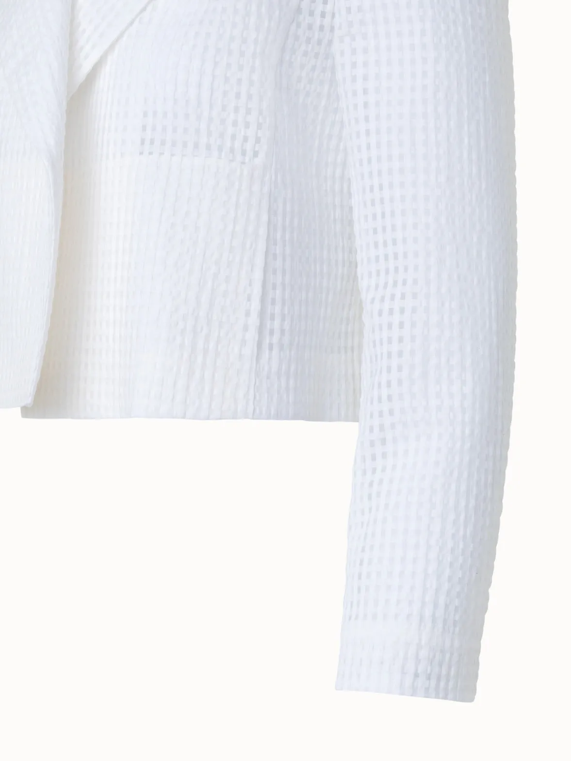 Short Jacket in Semi-Sheer Organza Akris
