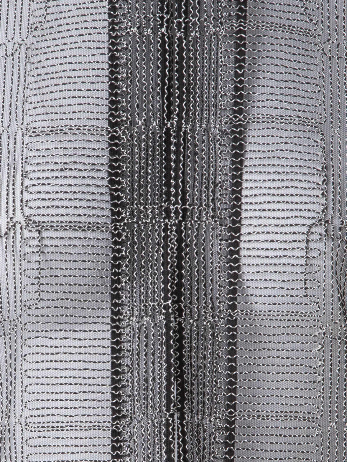 Short Jacket in Square on Tulle Embroidery Akris