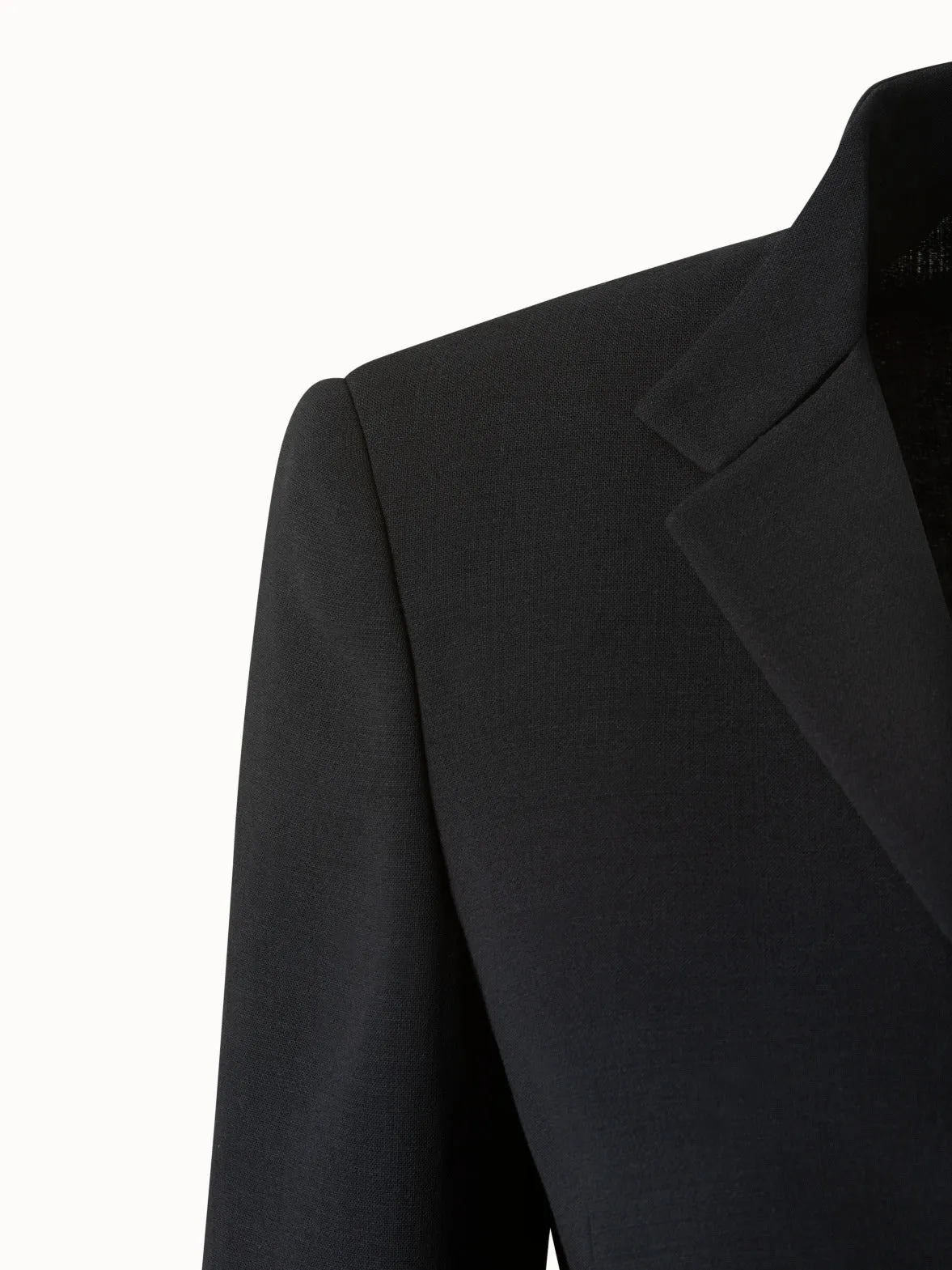 Short Jacket In Wool Double Face Akris