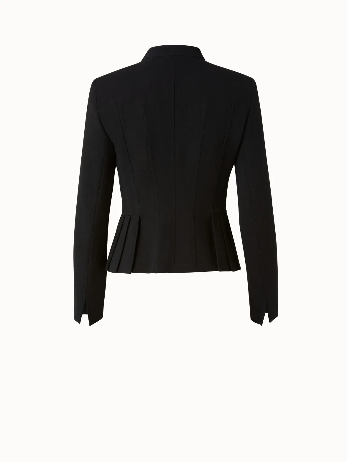 Short Jacket In Wool Double Face Akris