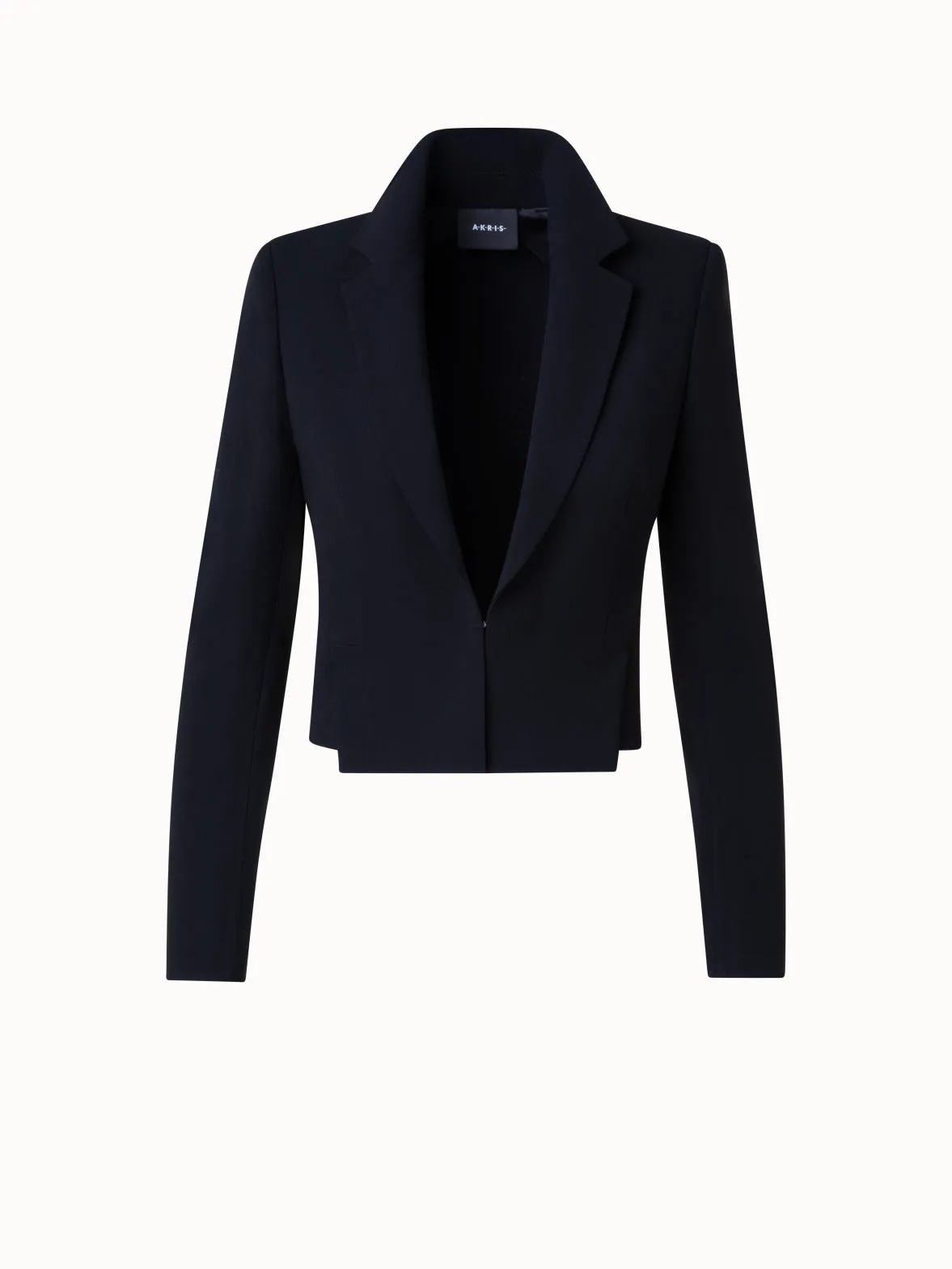 Short Jacket in Wool Double-Face Akris
