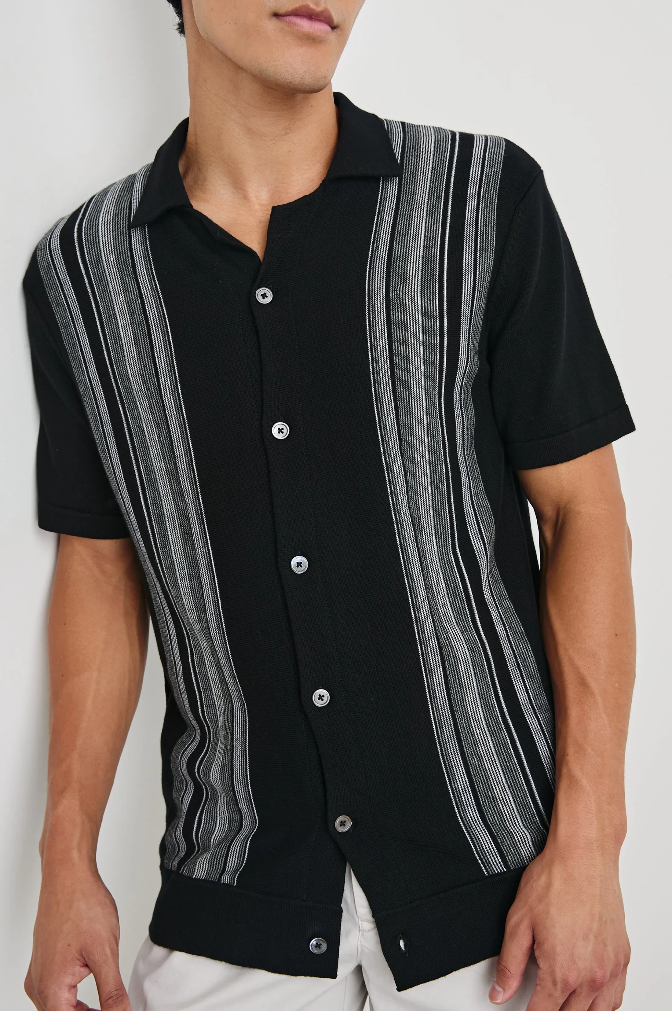SILAS SHIRT - RAVEN MULTI Rails