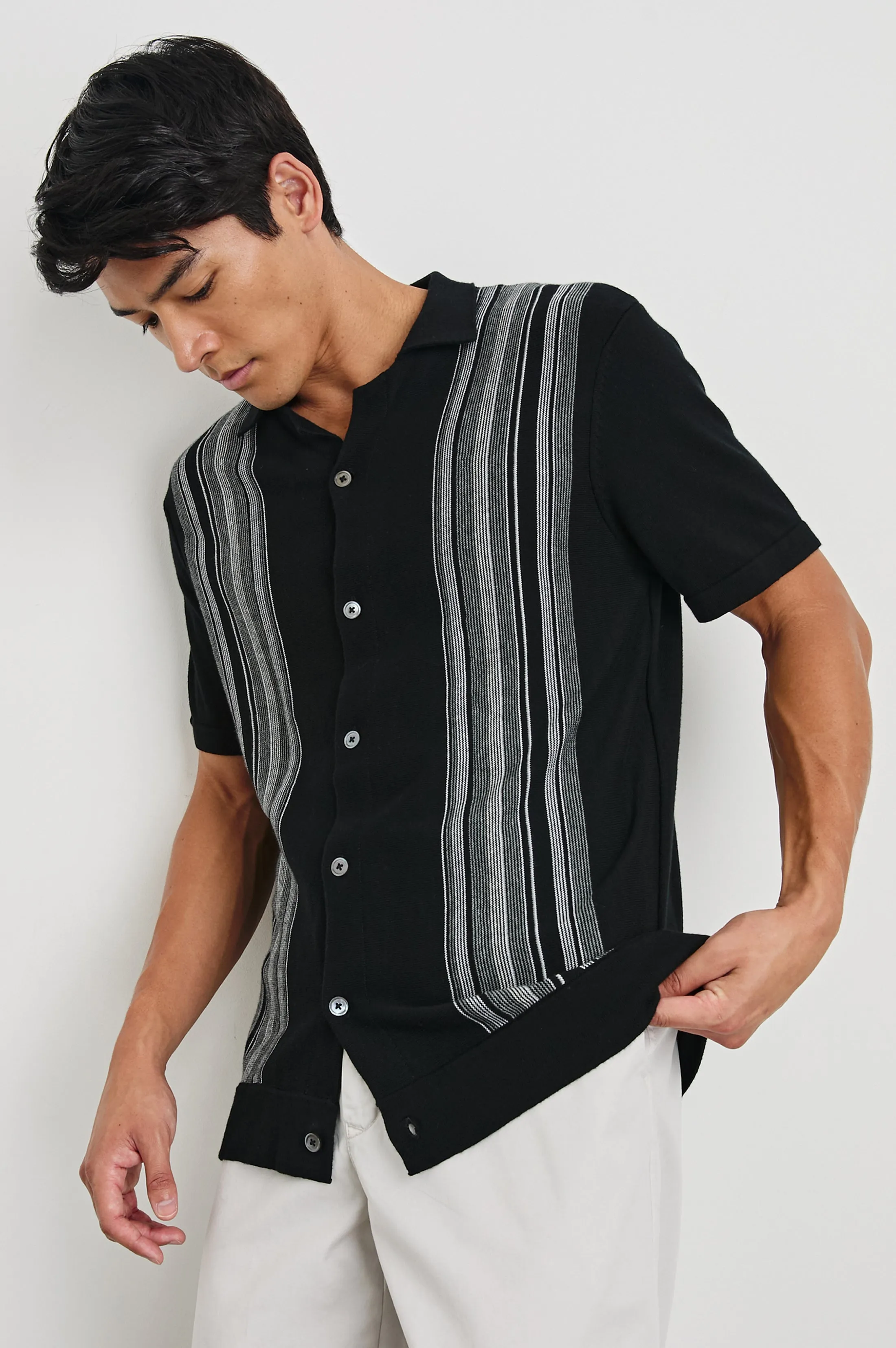 SILAS SHIRT - RAVEN MULTI Rails