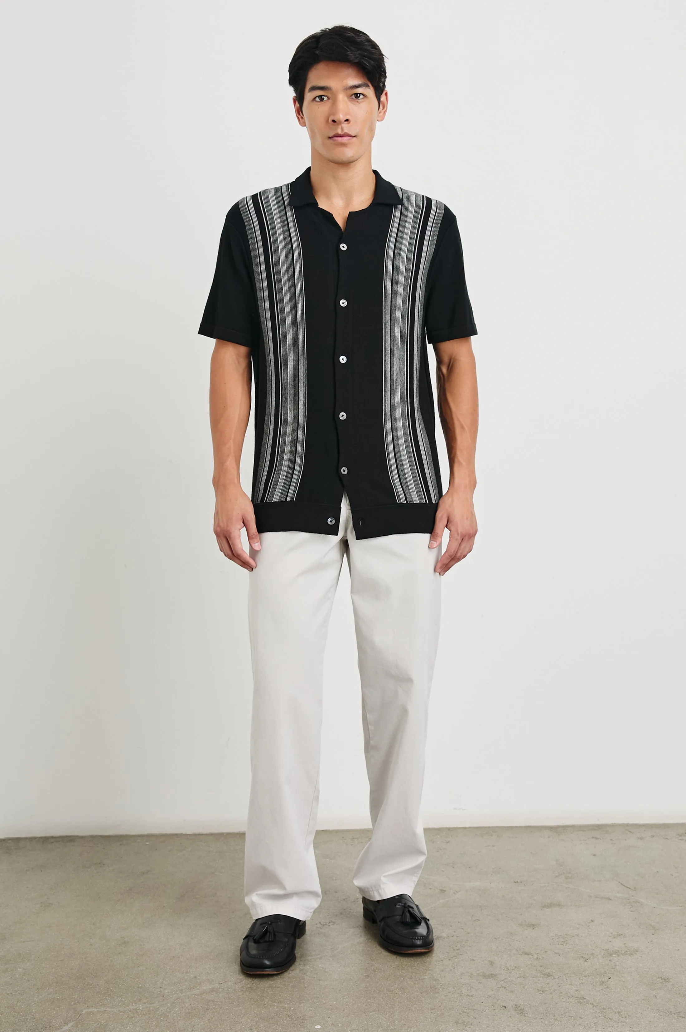SILAS SHIRT - RAVEN MULTI Rails