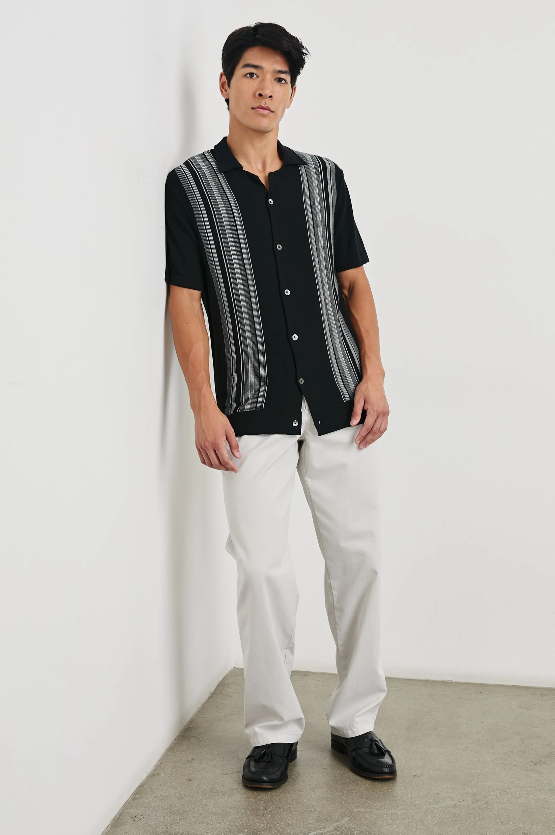SILAS SHIRT - RAVEN MULTI Rails