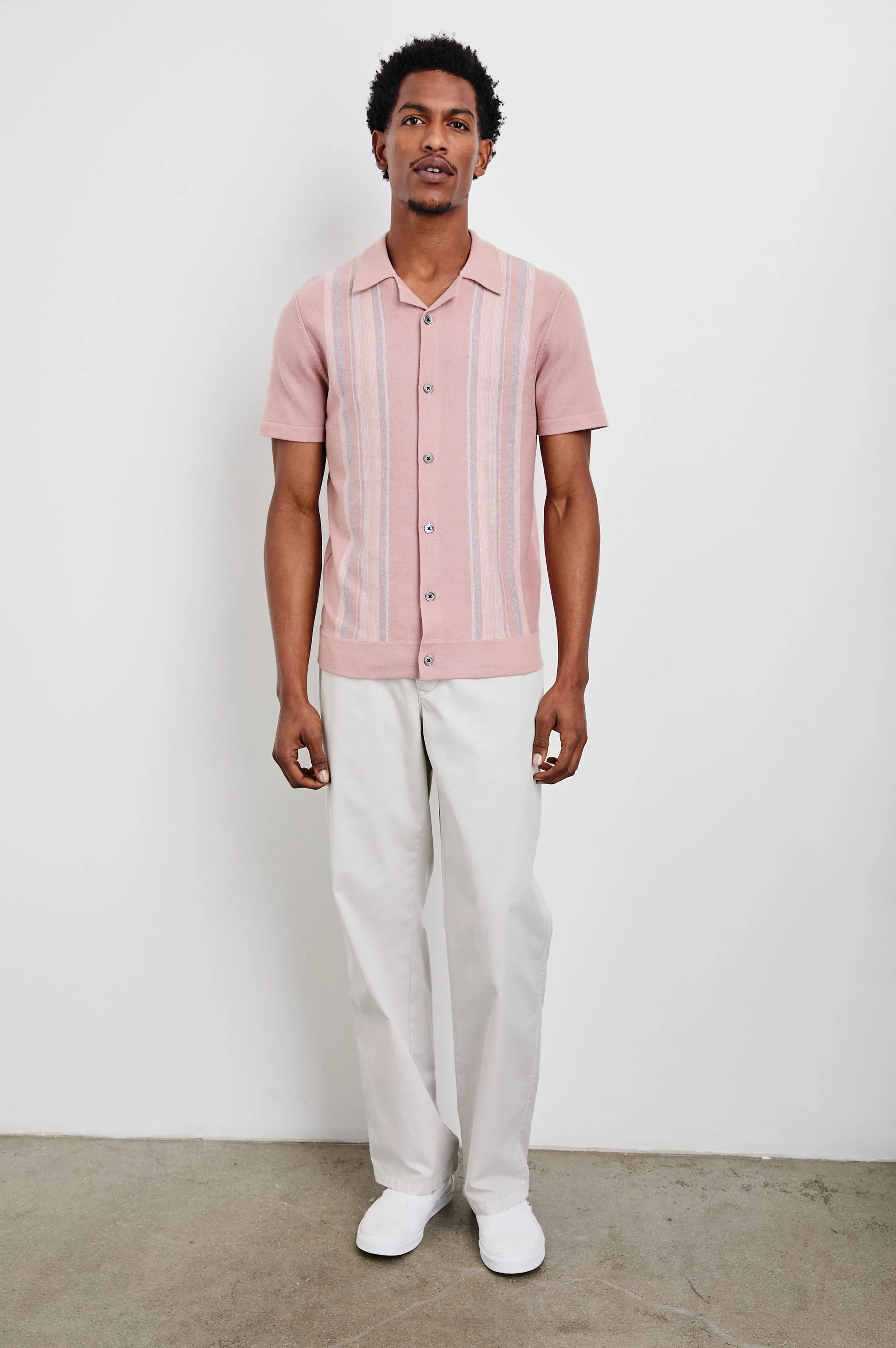 SILAS SHIRT - ROSE MULTI Rails