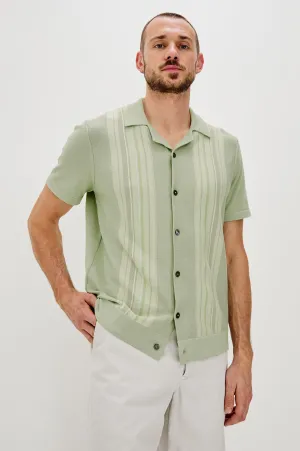 SILAS SHIRT - SAGE IRIDESCENT MULTI Rails