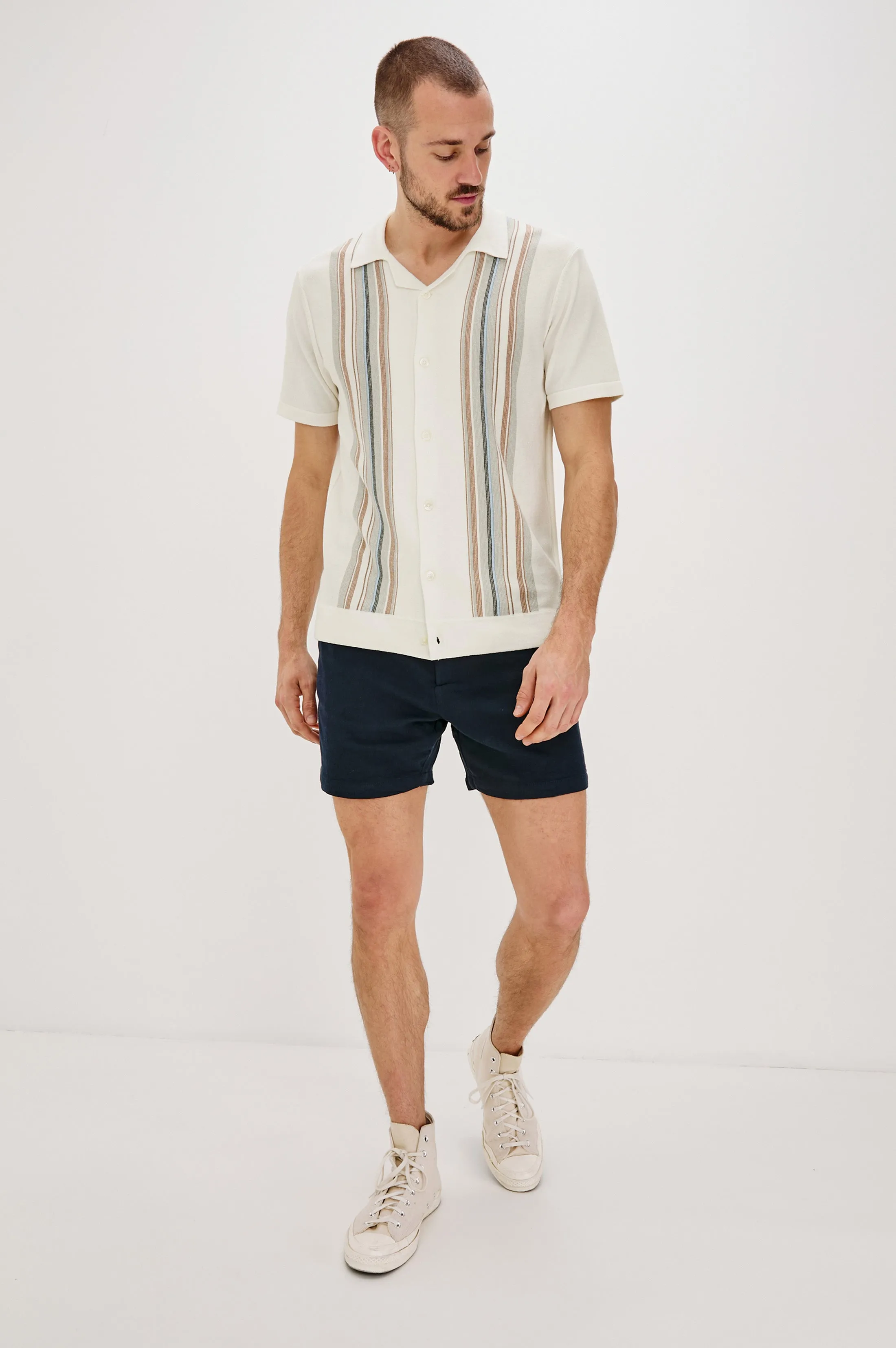 SILAS SHIRT - WHITE MULTI Rails