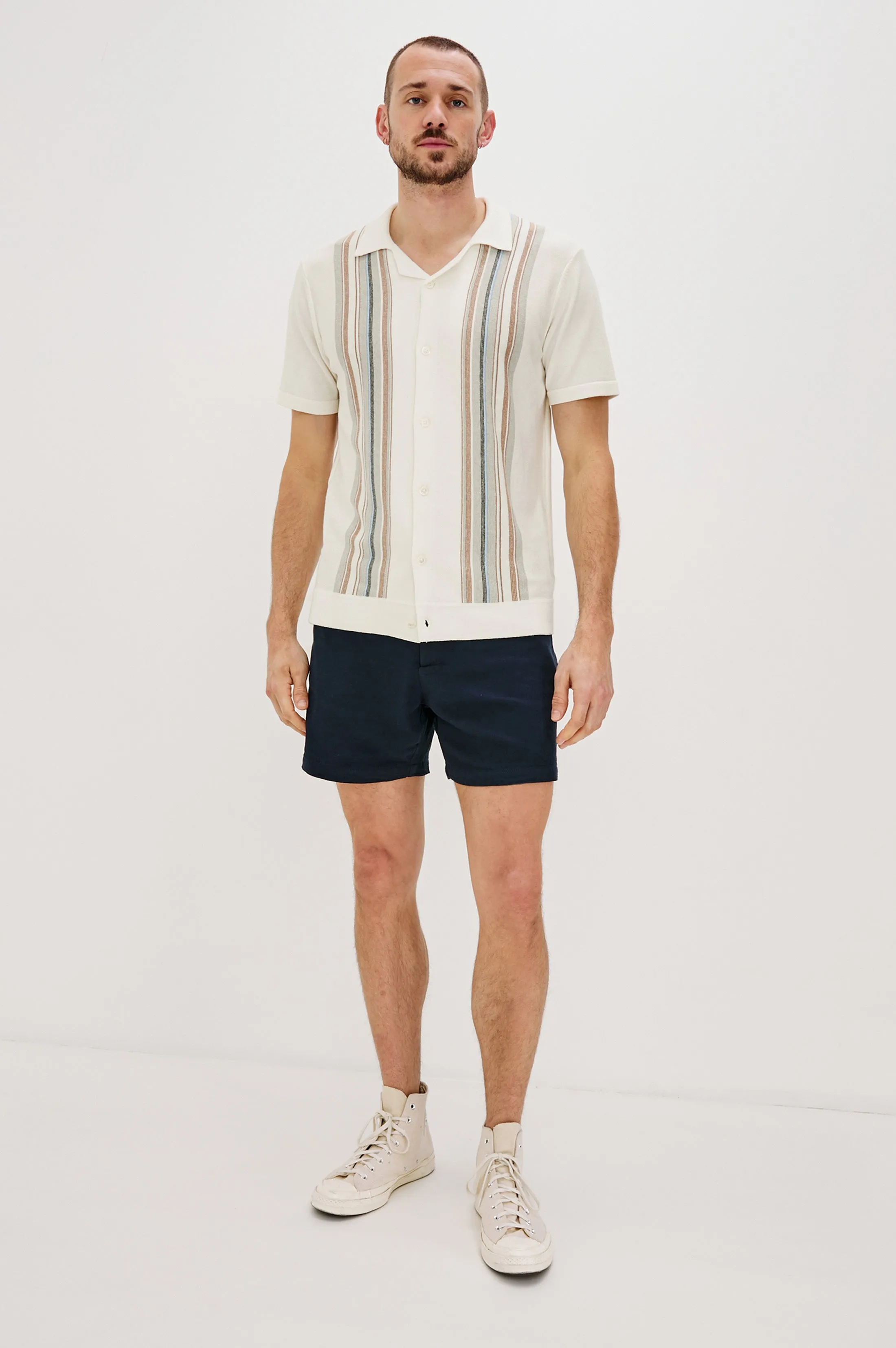 SILAS SHIRT - WHITE MULTI Rails