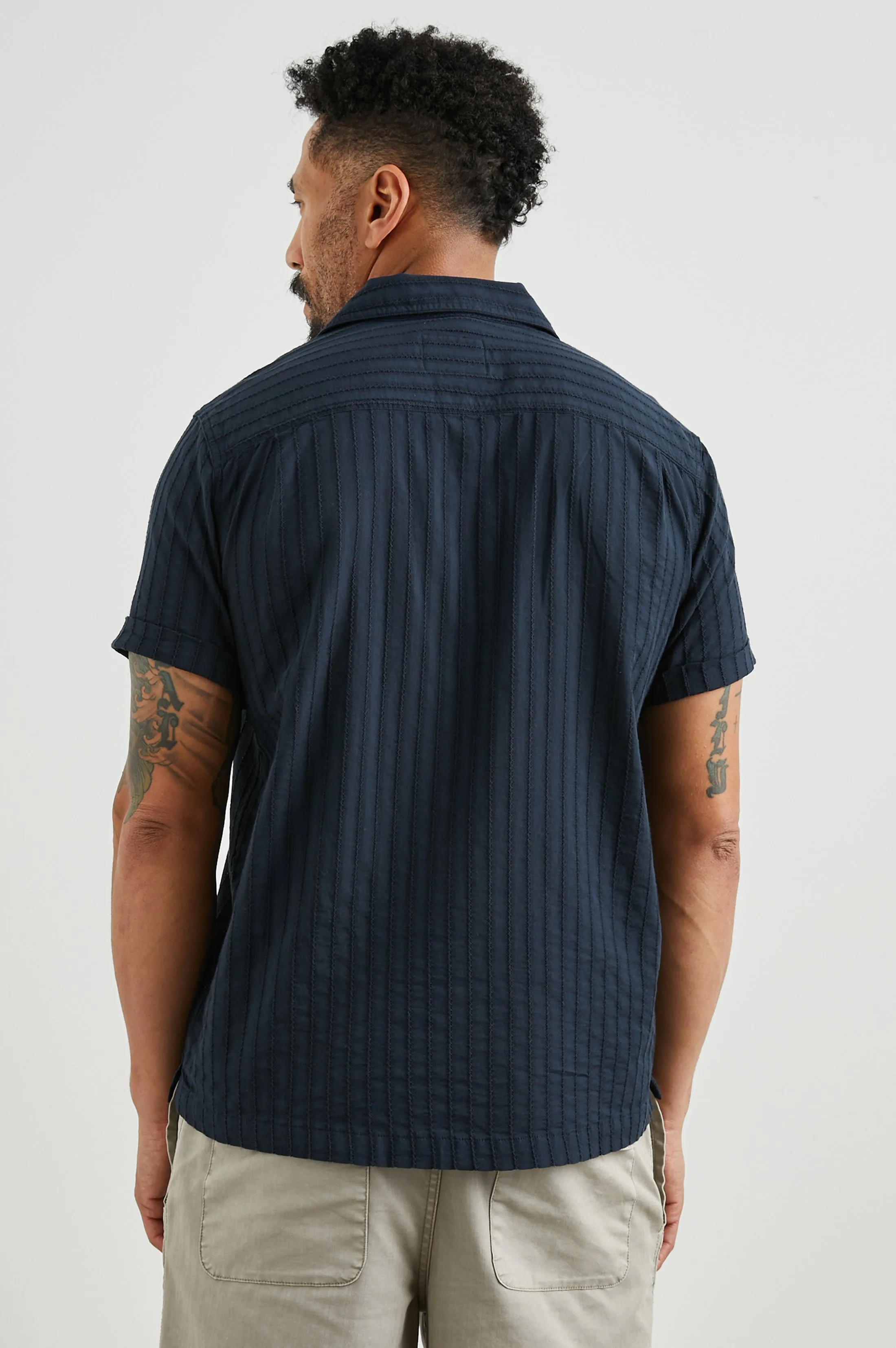 SINCLAIR SHIRT - DEEP WATER Rails