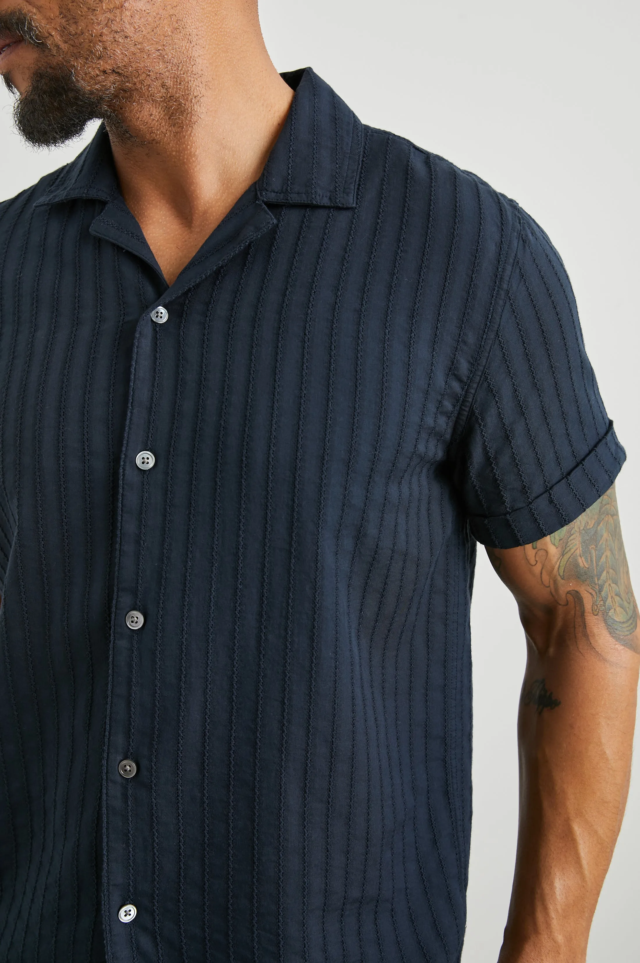 SINCLAIR SHIRT - DEEP WATER Rails