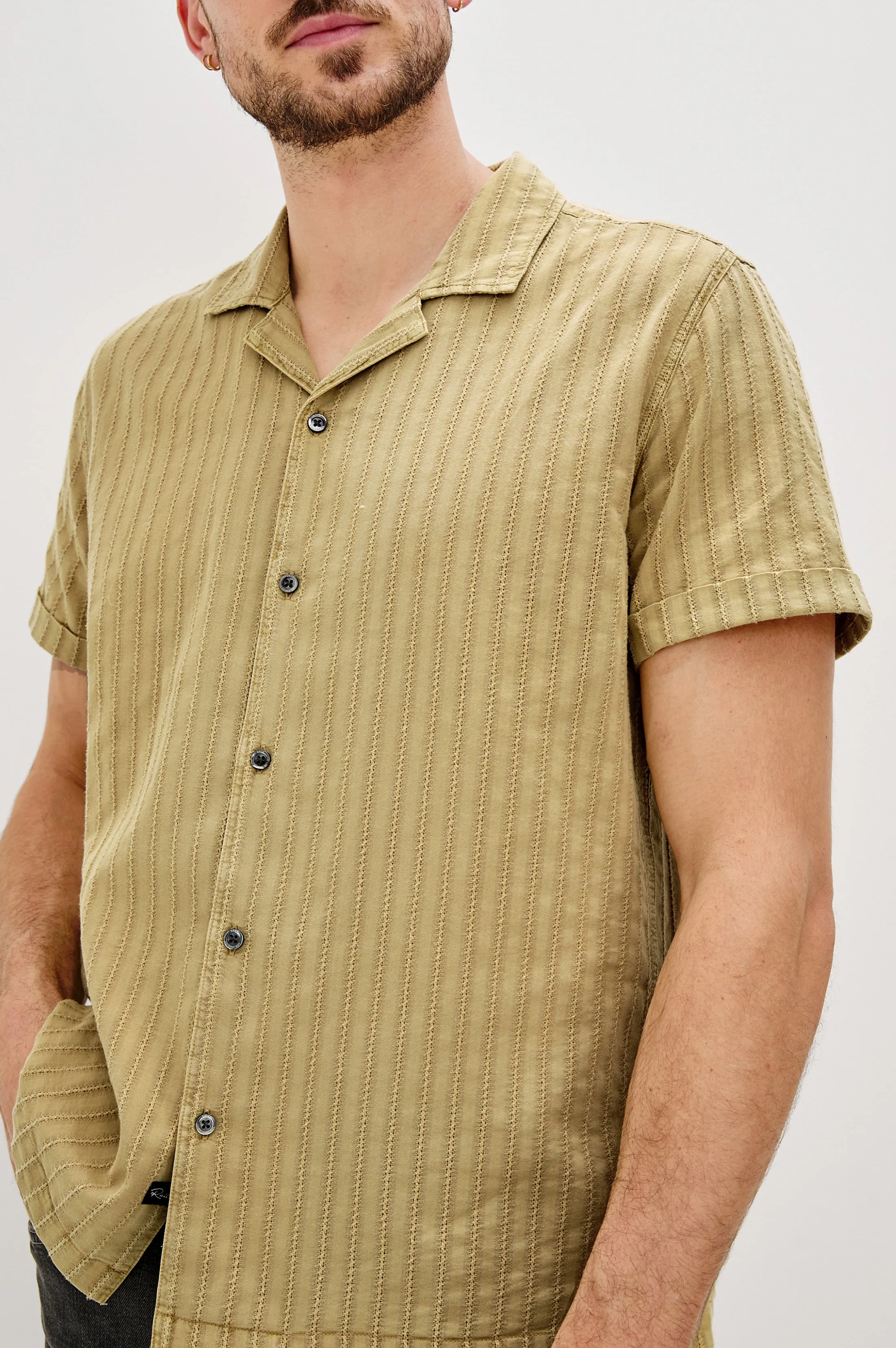 SINCLAIR SHIRT - JUTE Rails
