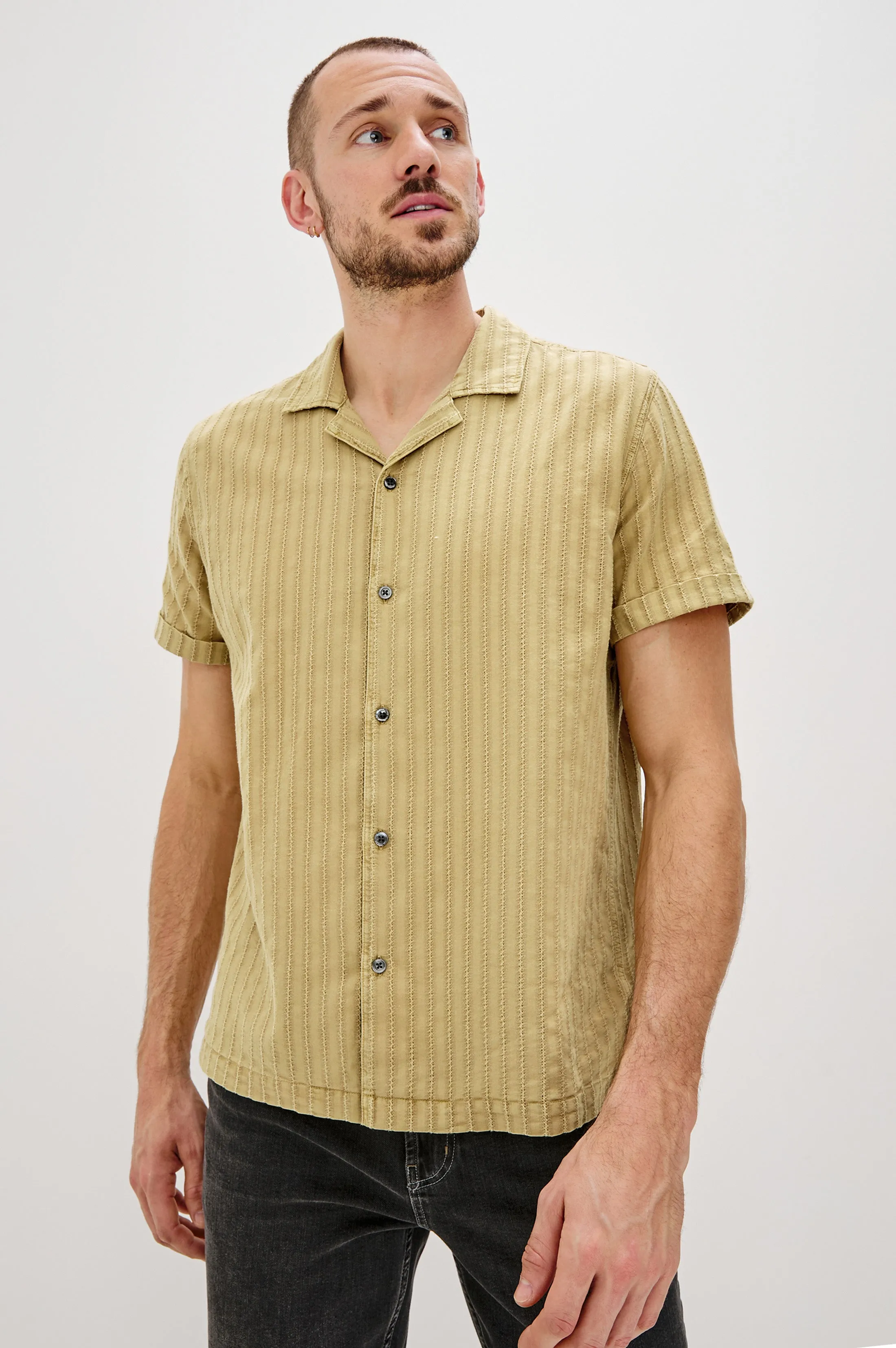 SINCLAIR SHIRT - JUTE Rails