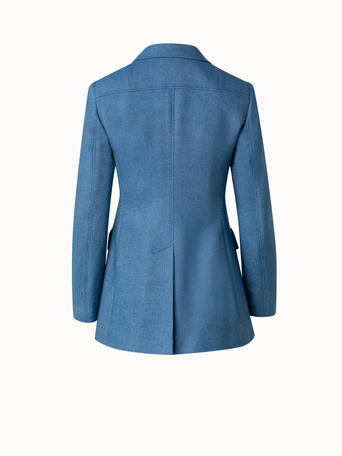 Single Breasted Jacket in Wool Blend Akris