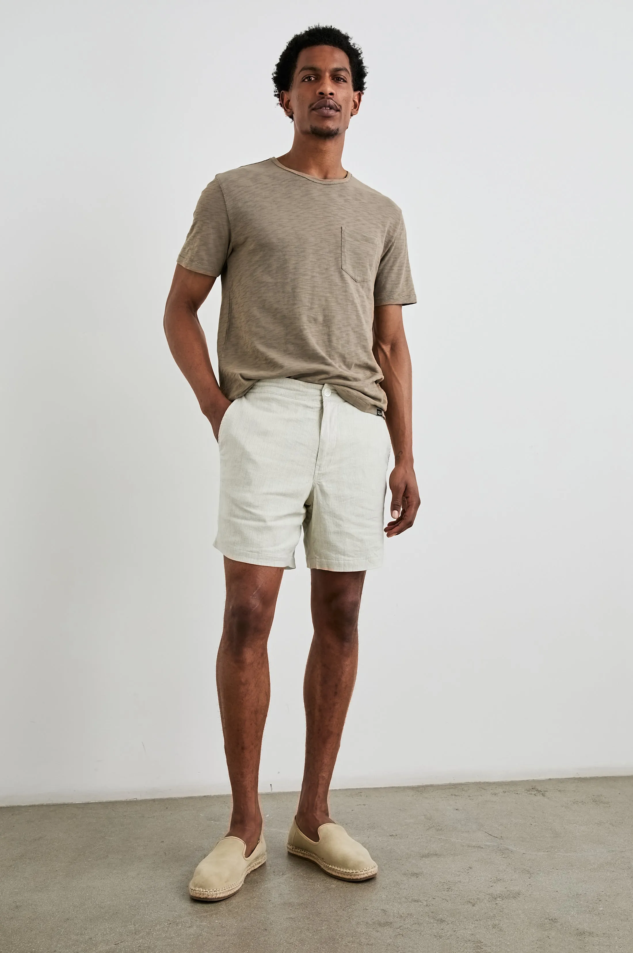 SKIPPER T-SHIRT - BARLEY Rails