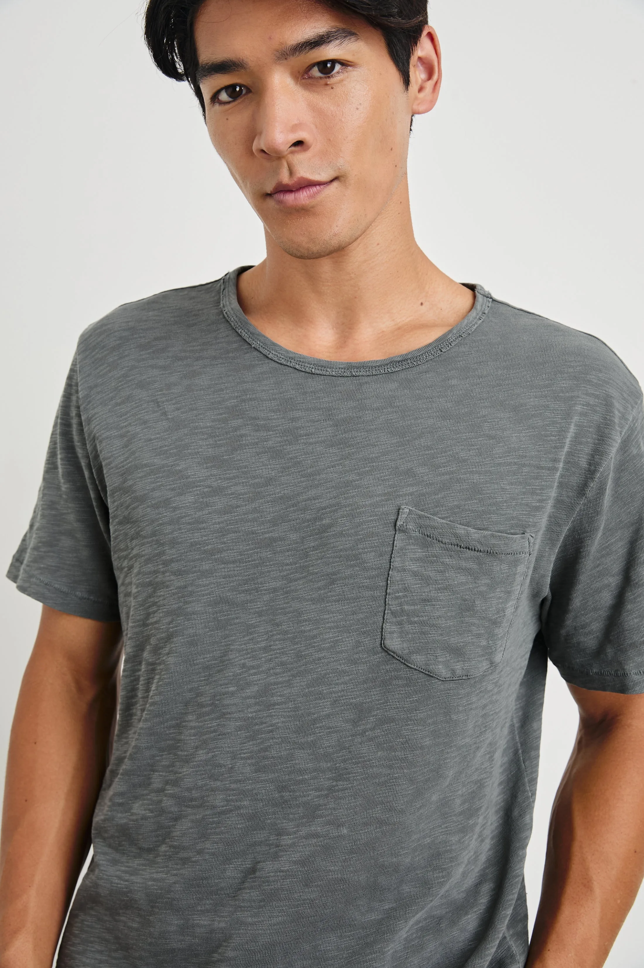 SKIPPER T-SHIRT - WASHED BLACK Rails