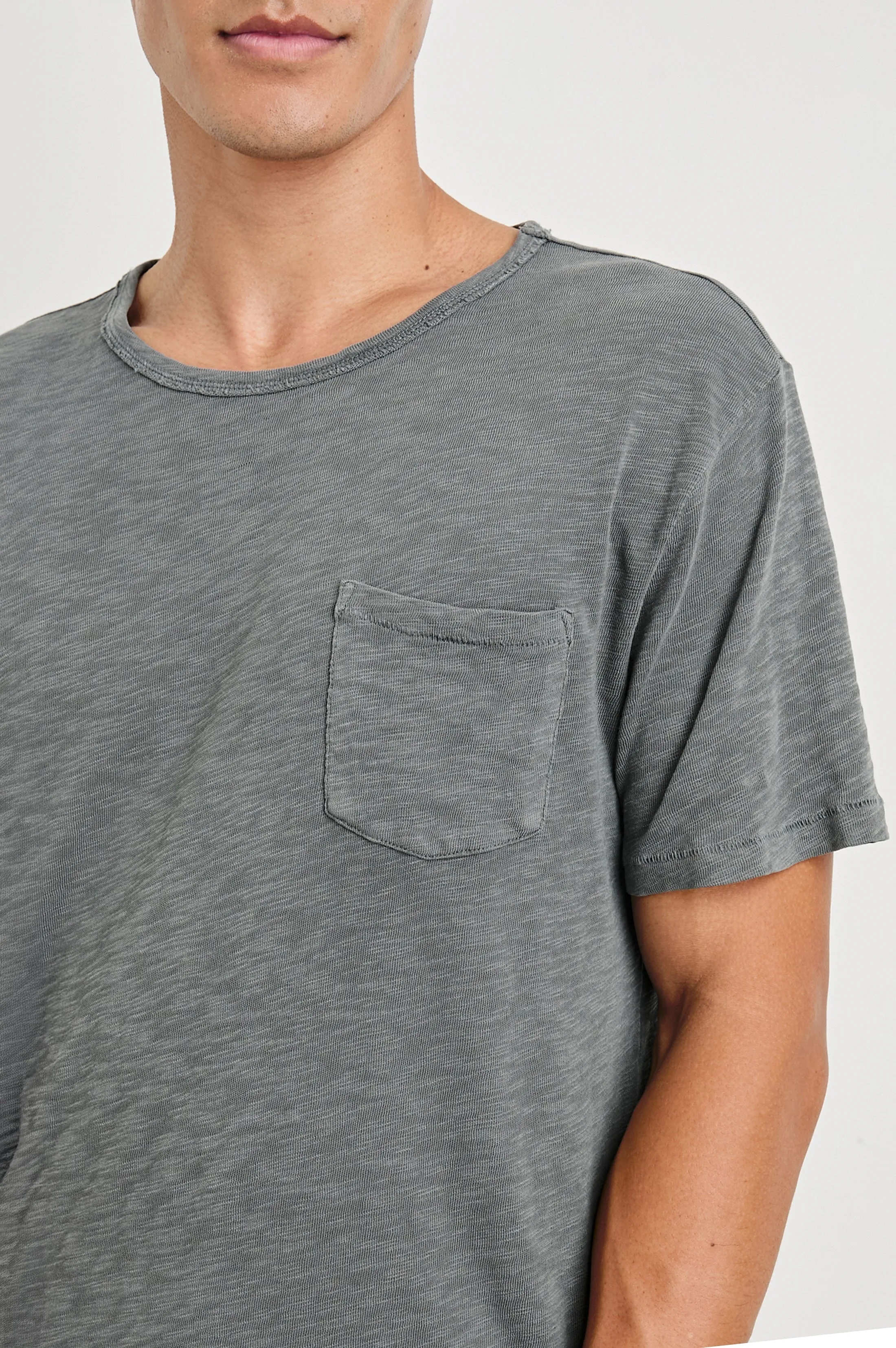 SKIPPER T-SHIRT - WASHED BLACK Rails