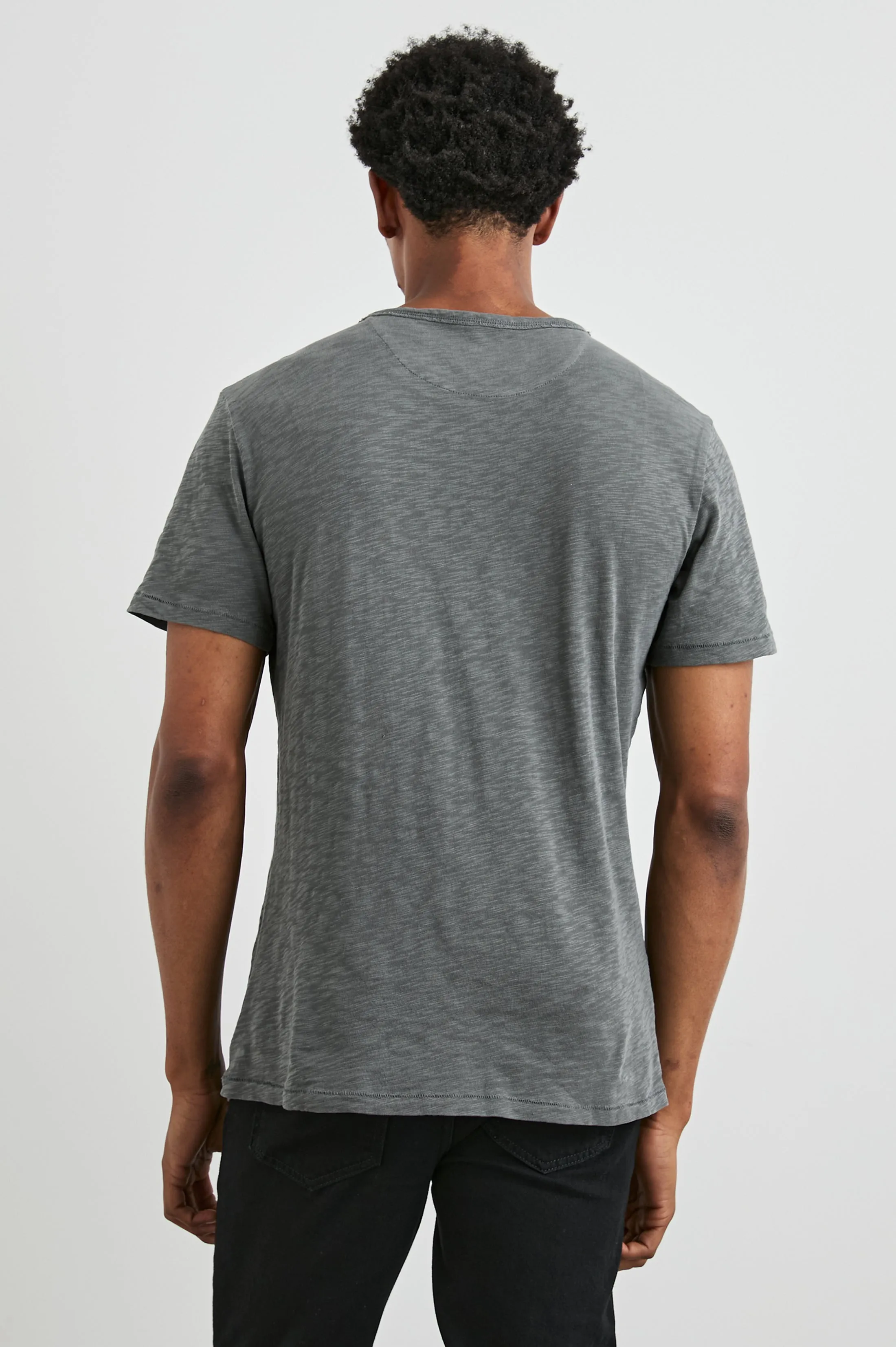 SKIPPER T-SHIRT - WASHED BLACK Rails