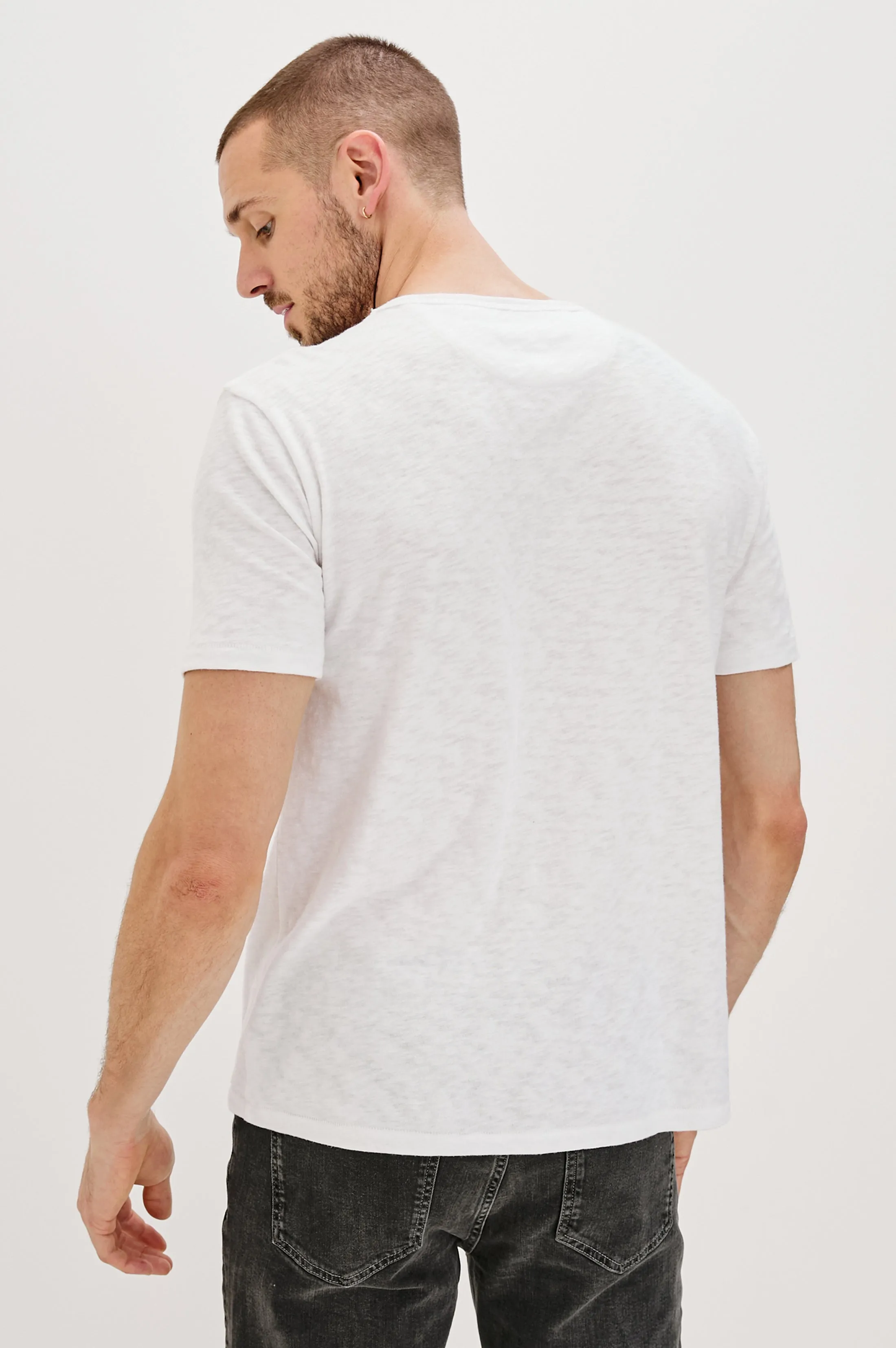 SKIPPER T-SHIRT - WHITE Rails