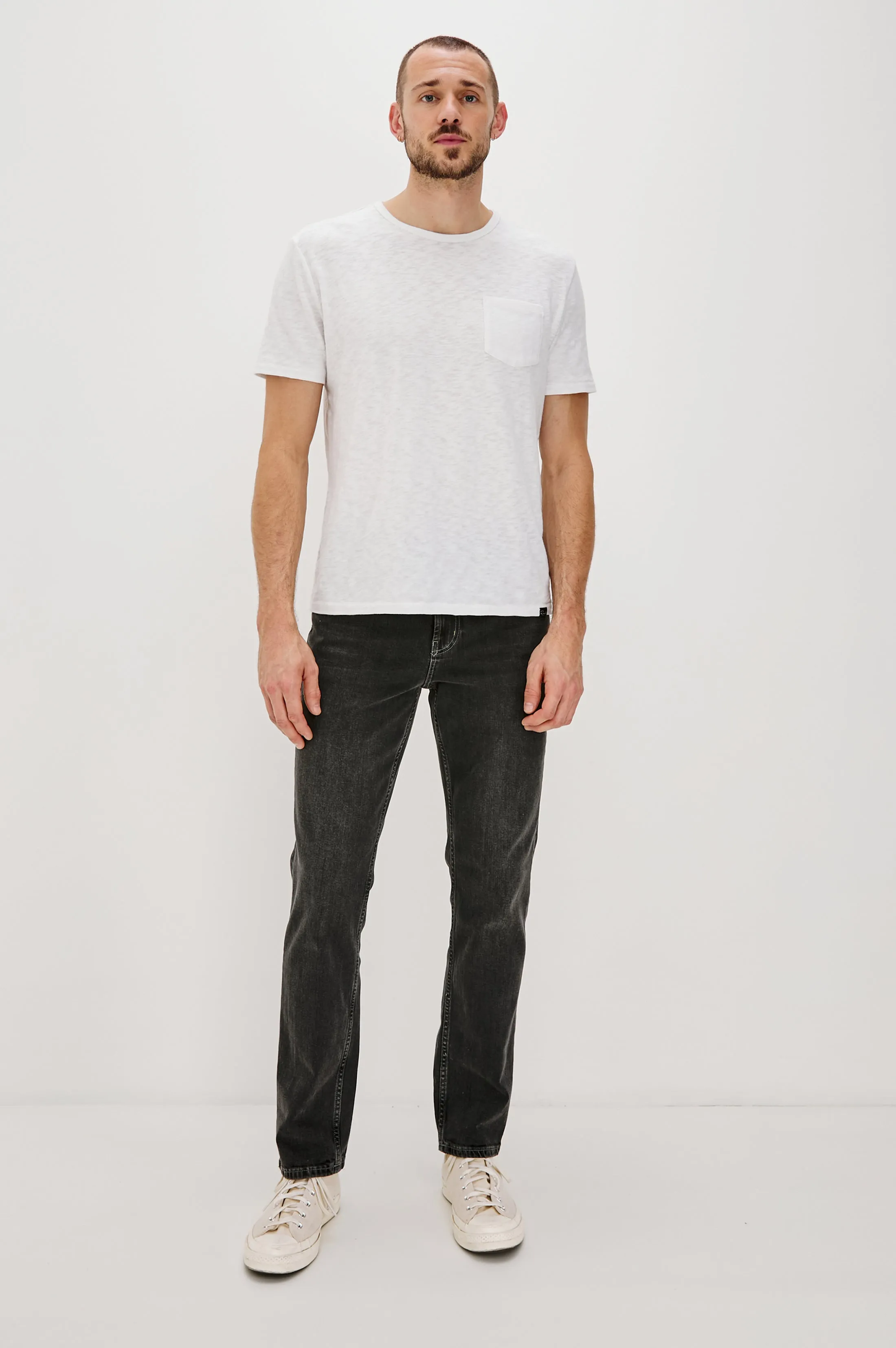 SKIPPER T-SHIRT - WHITE Rails