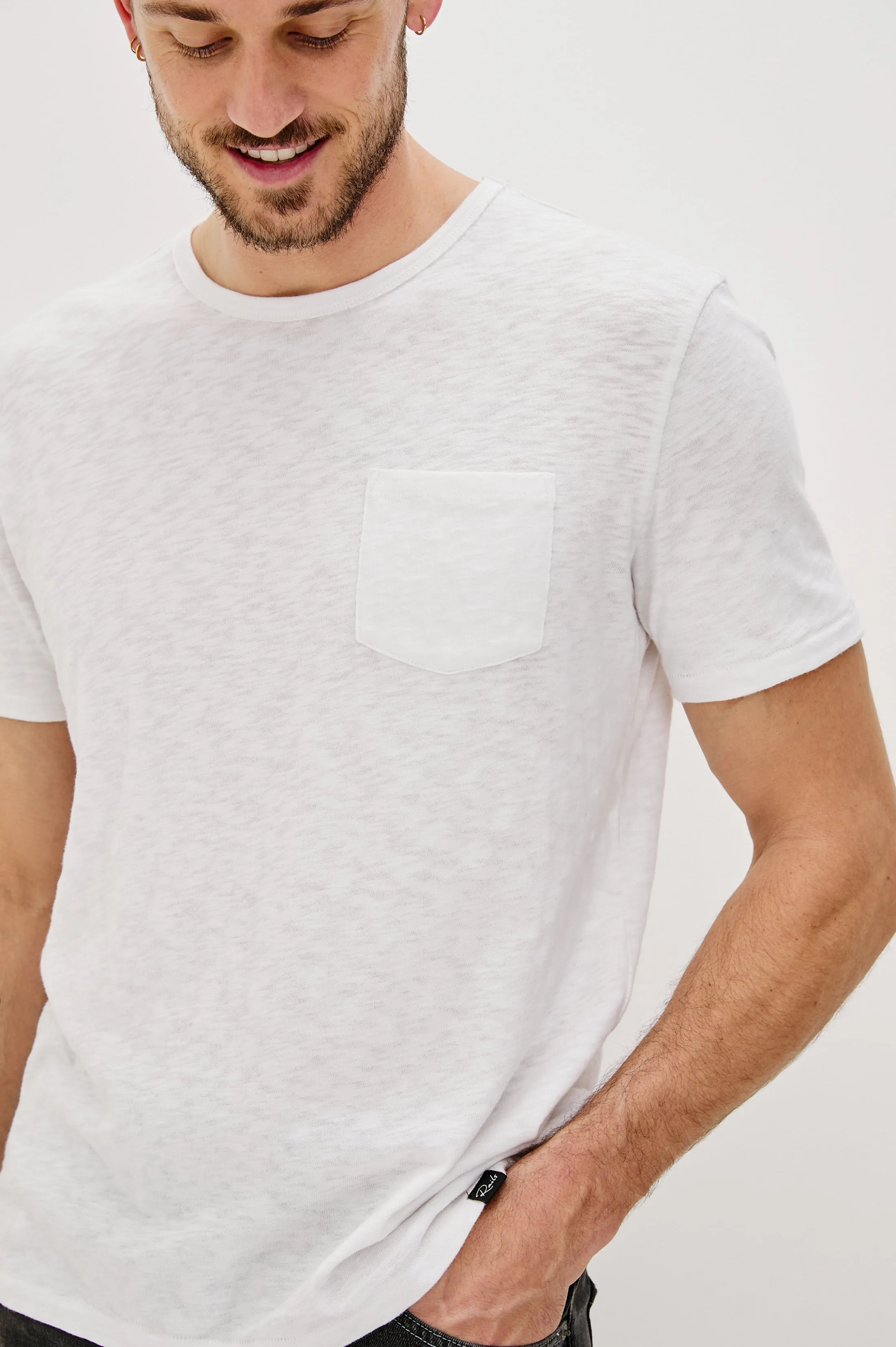 SKIPPER T-SHIRT - WHITE Rails