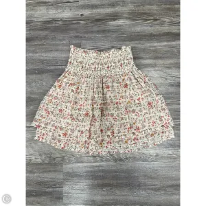 Skirt Mini & Short By Rails In Floral Print, Size: S